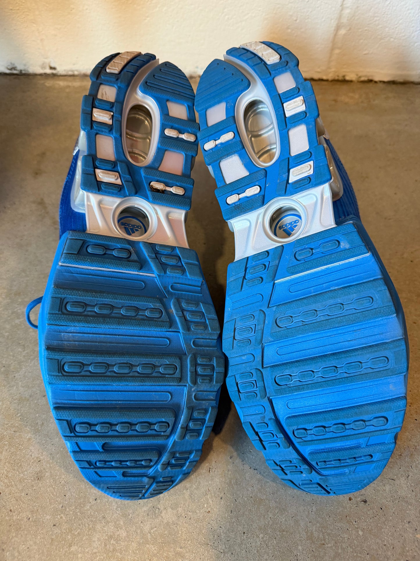 Preowned adidas Predator Megaride Metallic Blue Sz 13M/14W