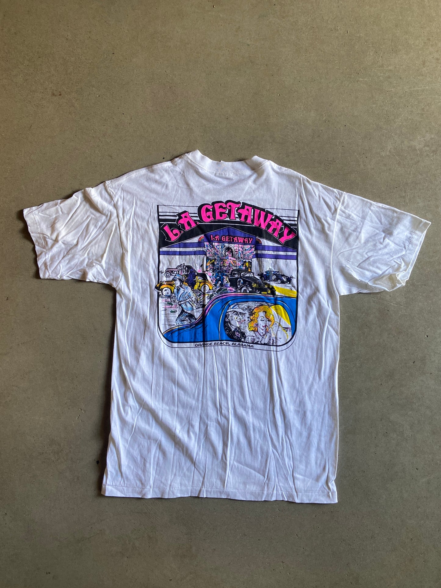 VTG Wide Spread Panic at LA Getaway Tee Sz L/XL