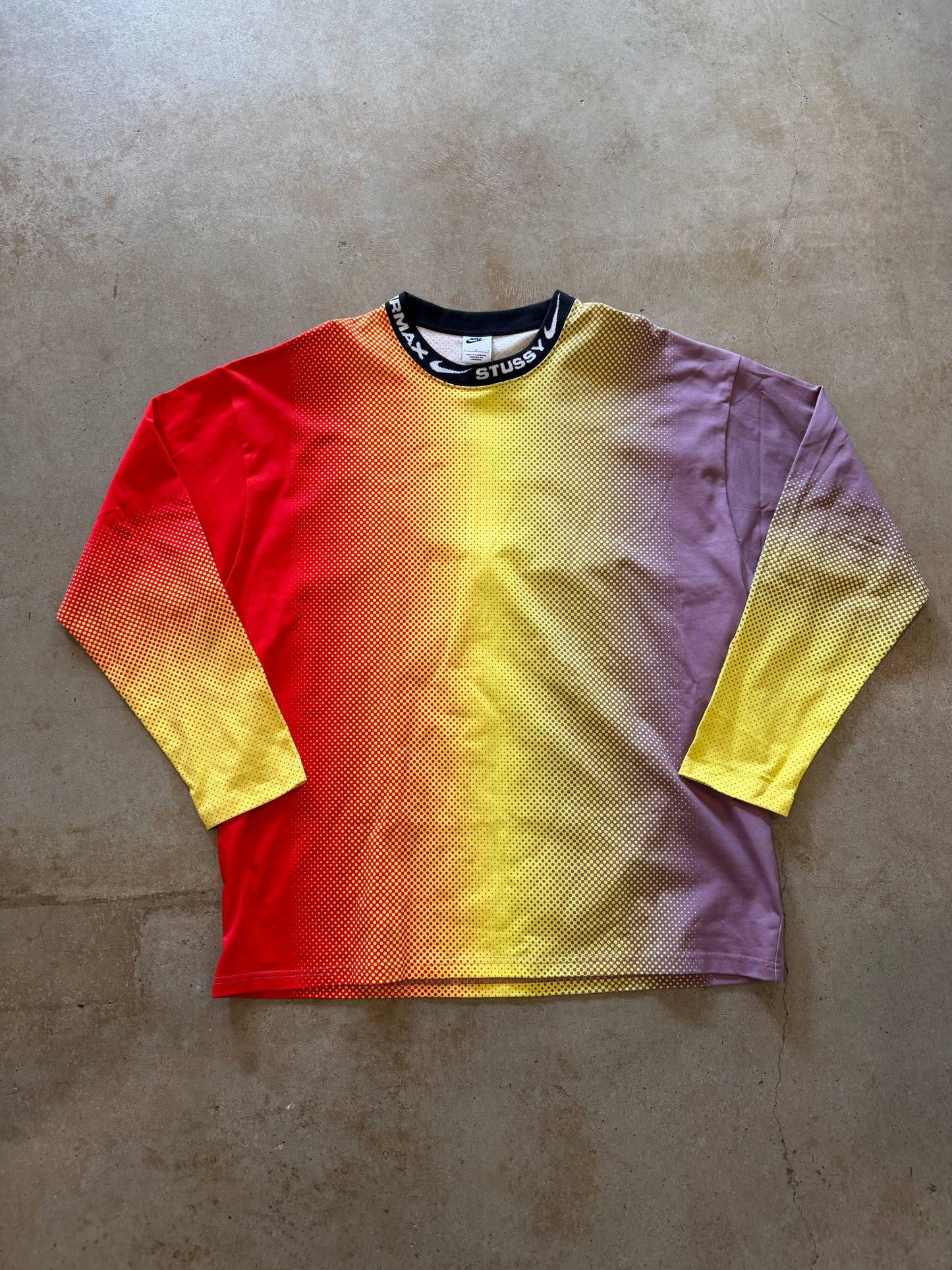 Nike Stussy LS Multi Tee Sz XL