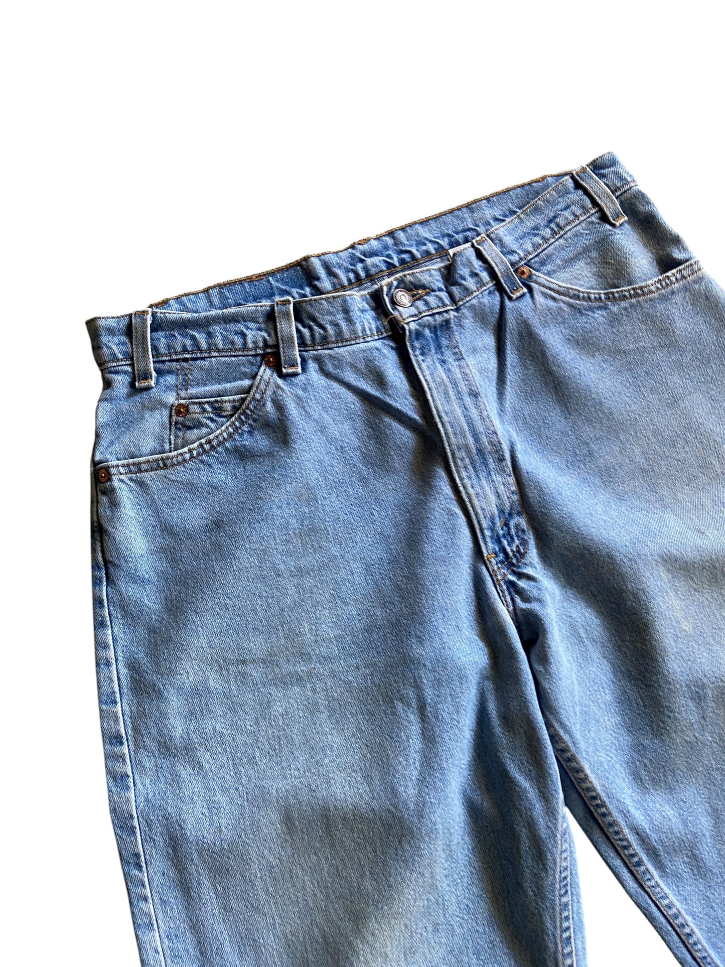 VTG Levis 560 Orange Tab Denim Jeans Sz 38x30