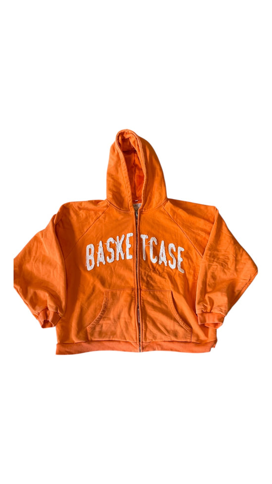 Basketcase Gallery Dweller Zip Up Sweatshirt Sz XL