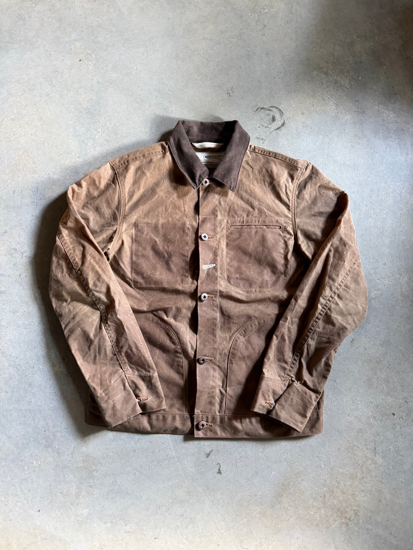 Rogue Territory Keep The Trade Alive Wax Jacket Sz M