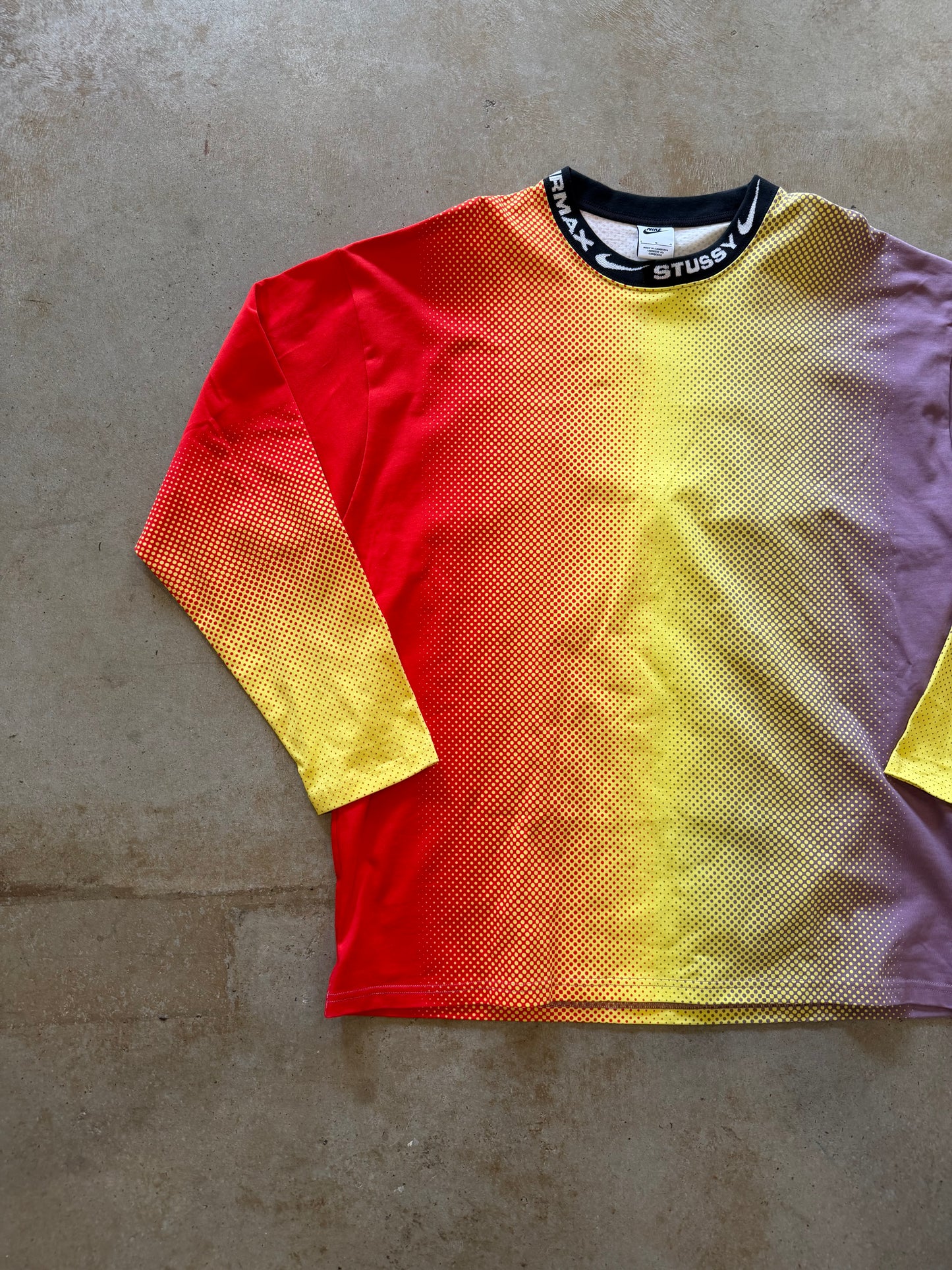 Nike Stussy LS Multi Tee Sz XL