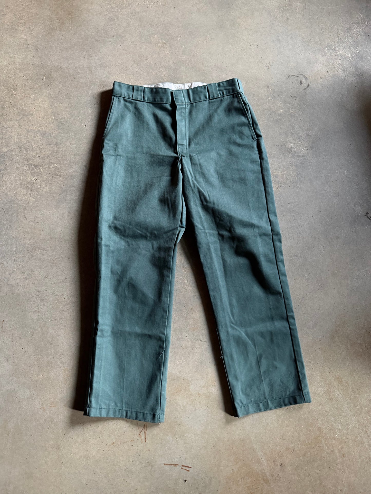 Dickies Eisenhower Lincoln Green Insulated Pants Sz 34x30