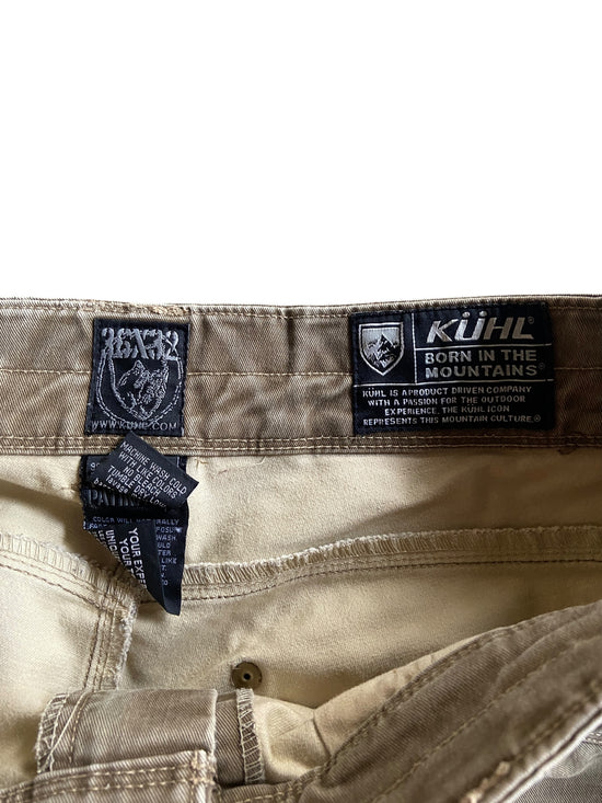 Kuhl Brown Vintage Patina Dye Pants Sz 37x32