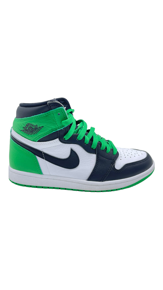Load image into Gallery viewer, Preowned Air Jordan 1 Retro High OG &amp;#39;Lucky Green&amp;#39; Sz 8.5M/10W
