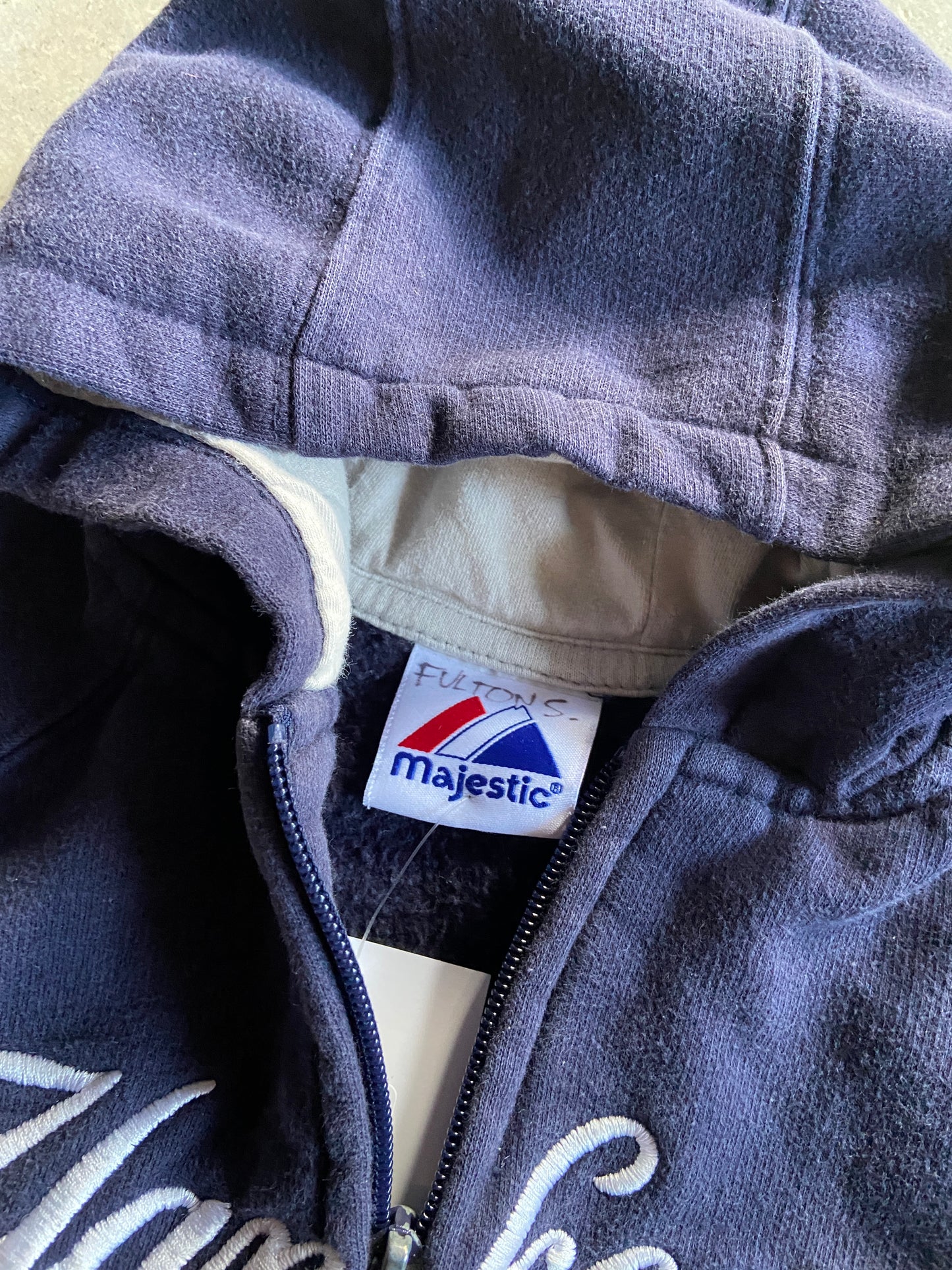 Y2K Yankees Zip Up Jacket Sz 2T