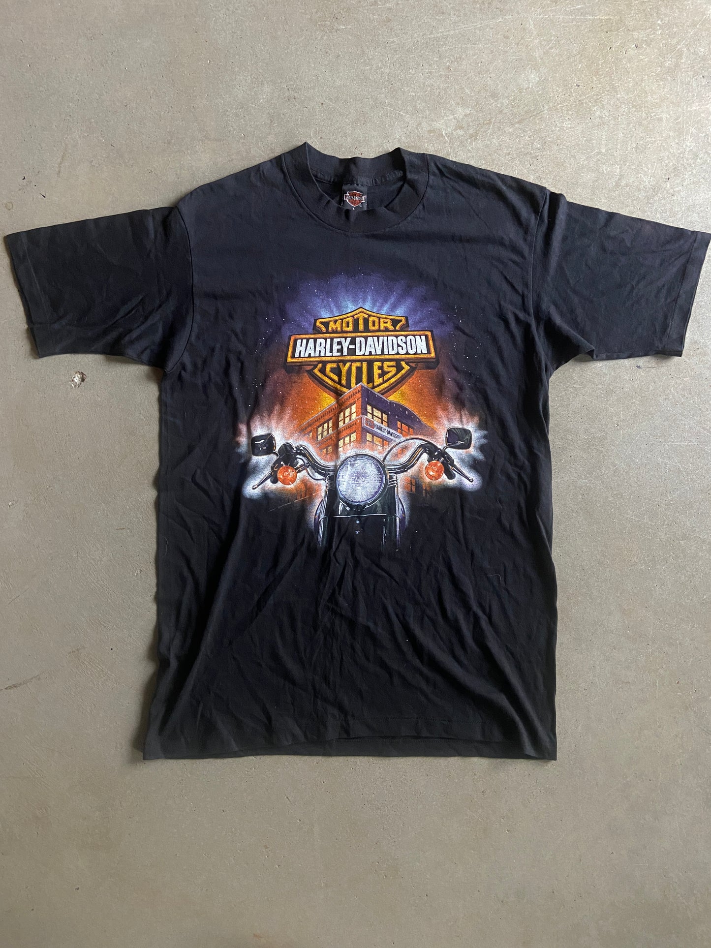 VTG Harley Davidson Thorps Tee Sz L