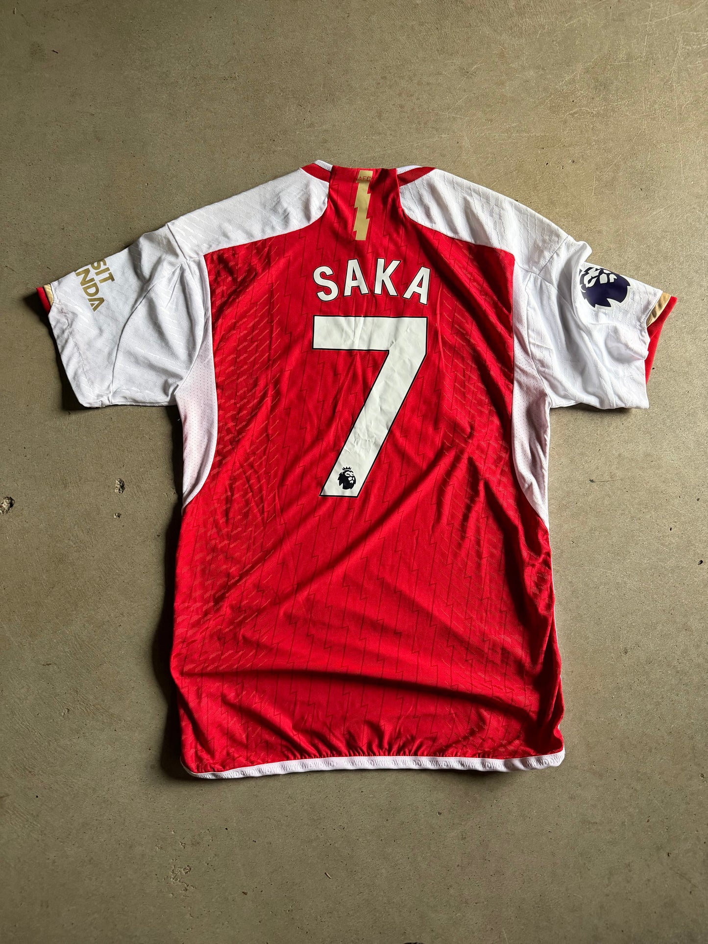 Arsenal Bukayo Saka Adidas Jersey Sz L