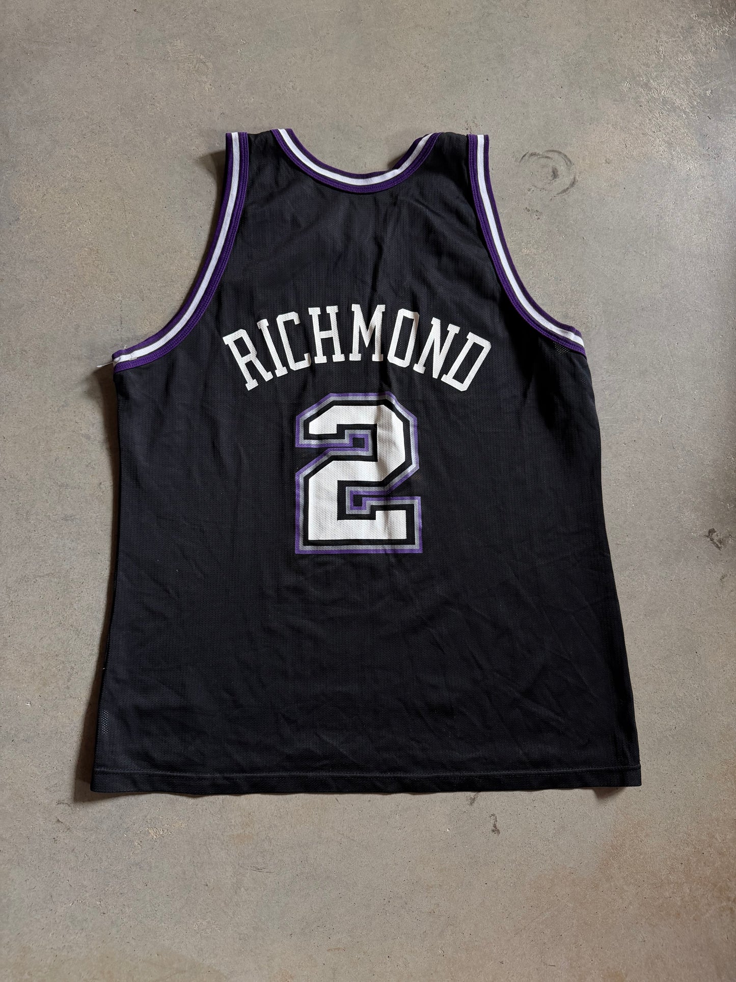 VTG Sacramento Kings Mitch Richmond Champion Jersey Sz 48/XL