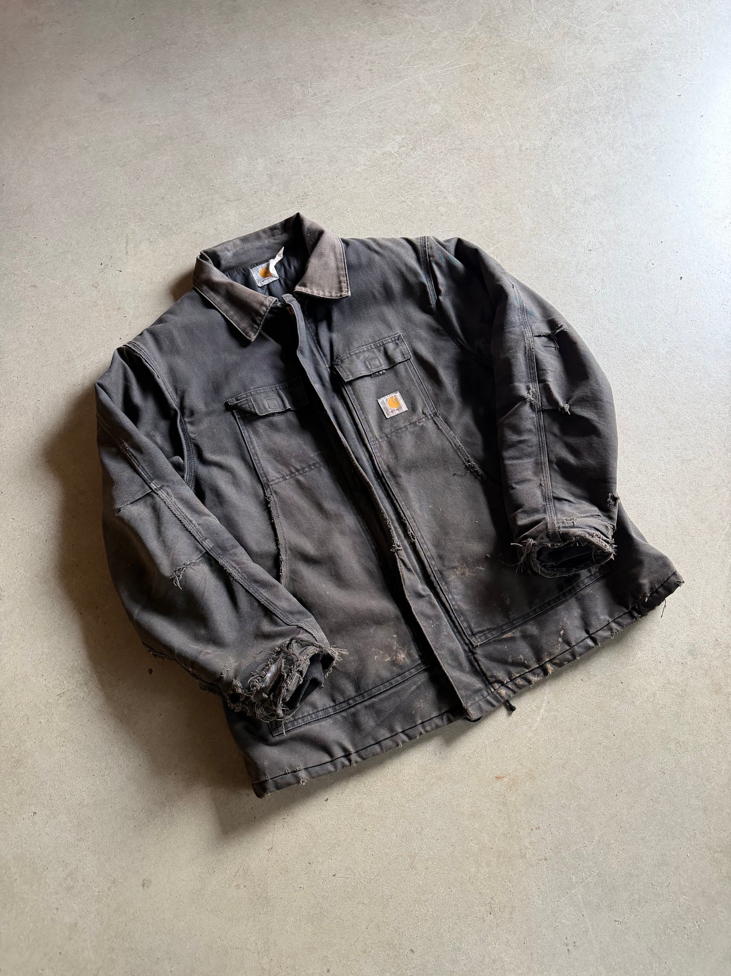 VTG Carhartt Thrashed Jacket Sz XL/2XL