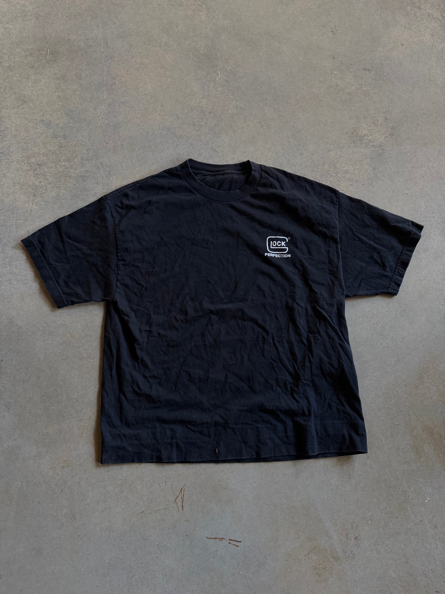 VTG Glock Perfection Blueprint Tee Sz XL