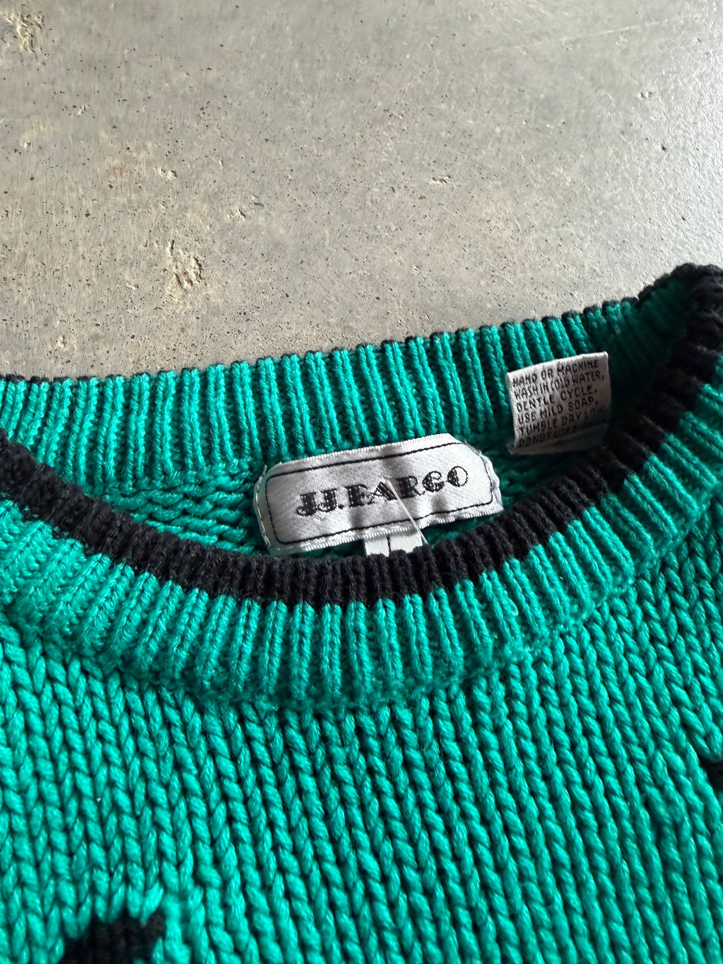 VTG "Skate" Knit Sweater Sz L