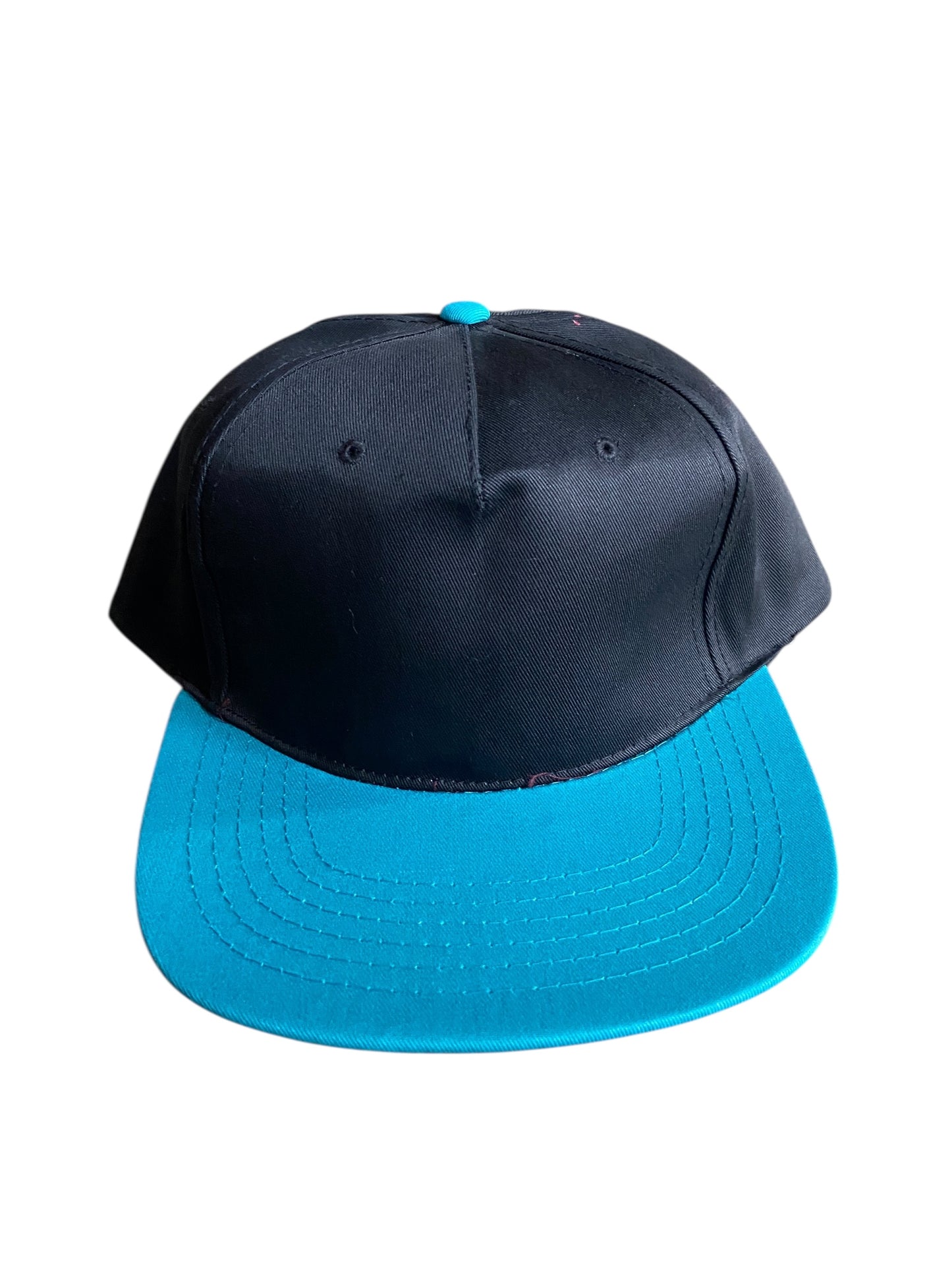 VTG AJM Teal/Black Snapback Hat