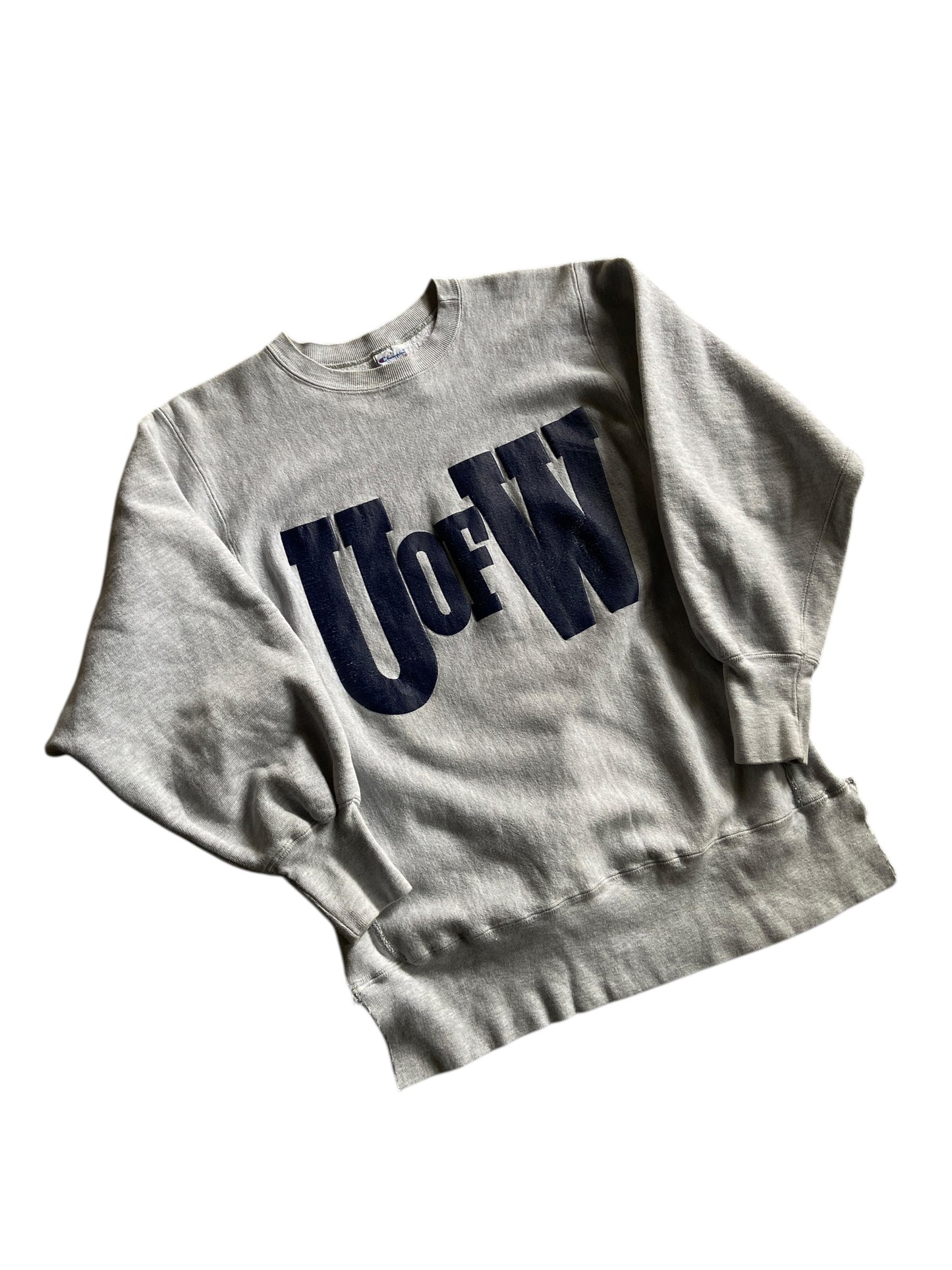 VTG Champion U of W Sweatshirt Sz M/L