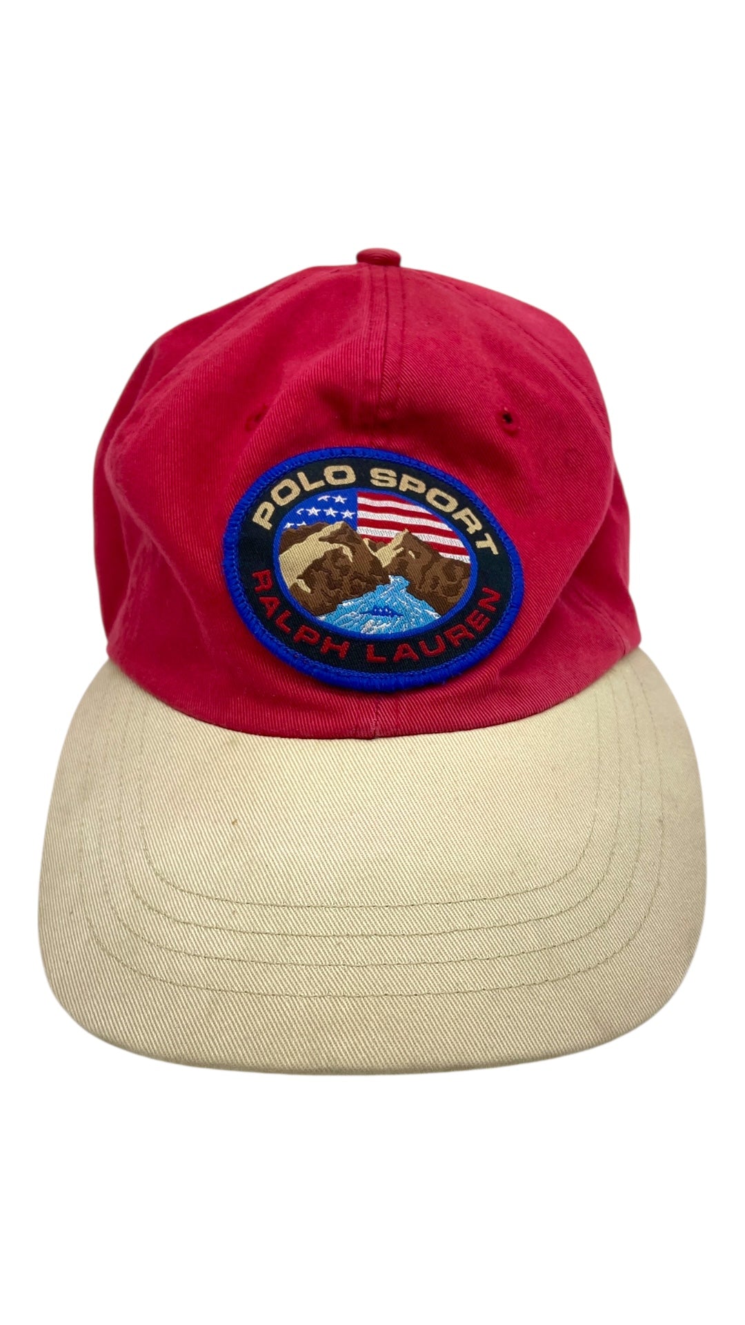 VTG Polo Sport Flag Strapback Hat