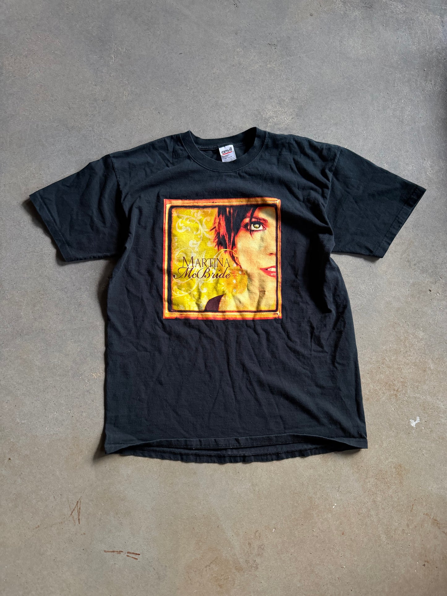 VTG Martina Mcbride Portait Tee Sz L