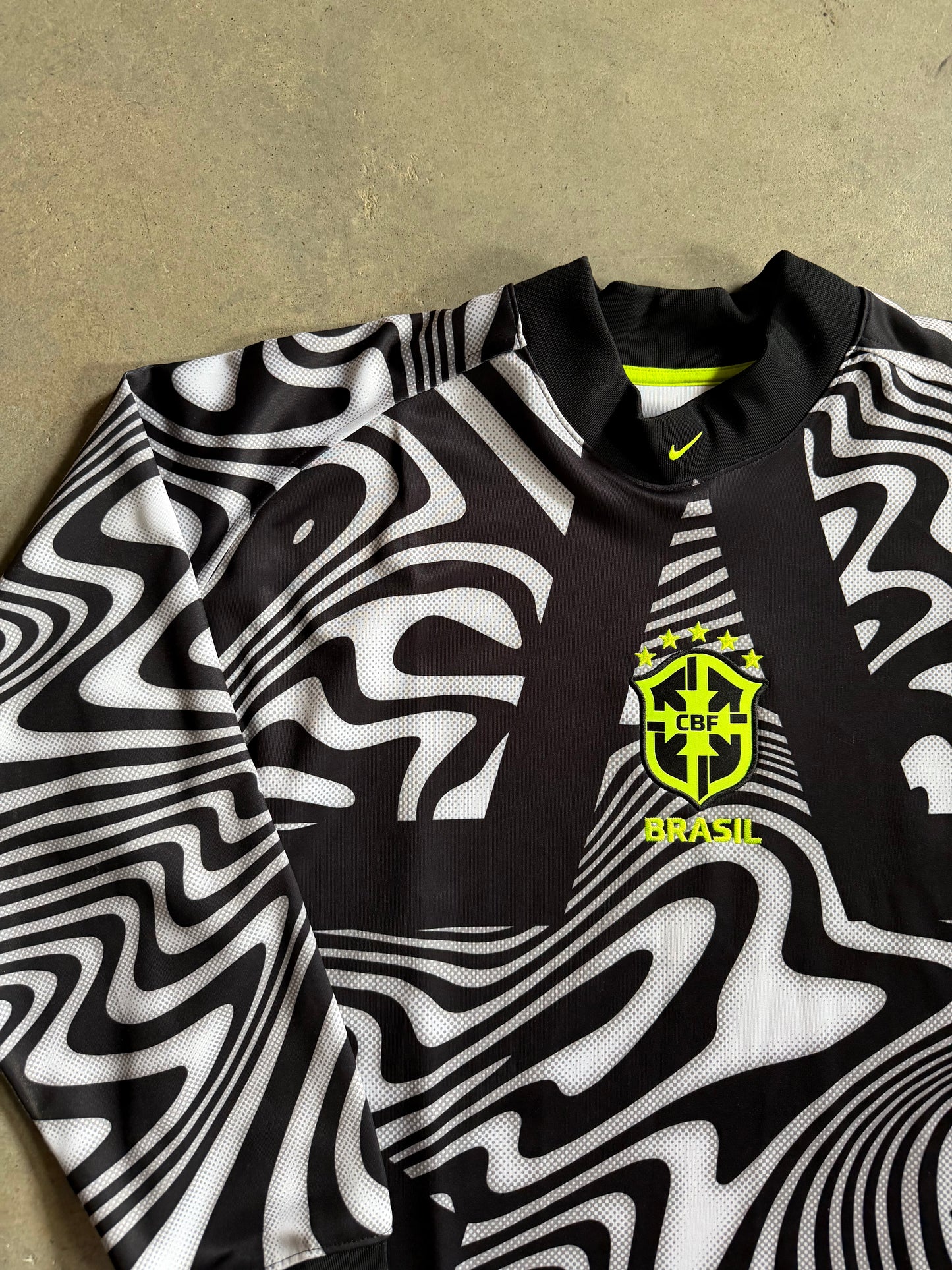 Brazil Nike Goalkeeper Jersey Sz L