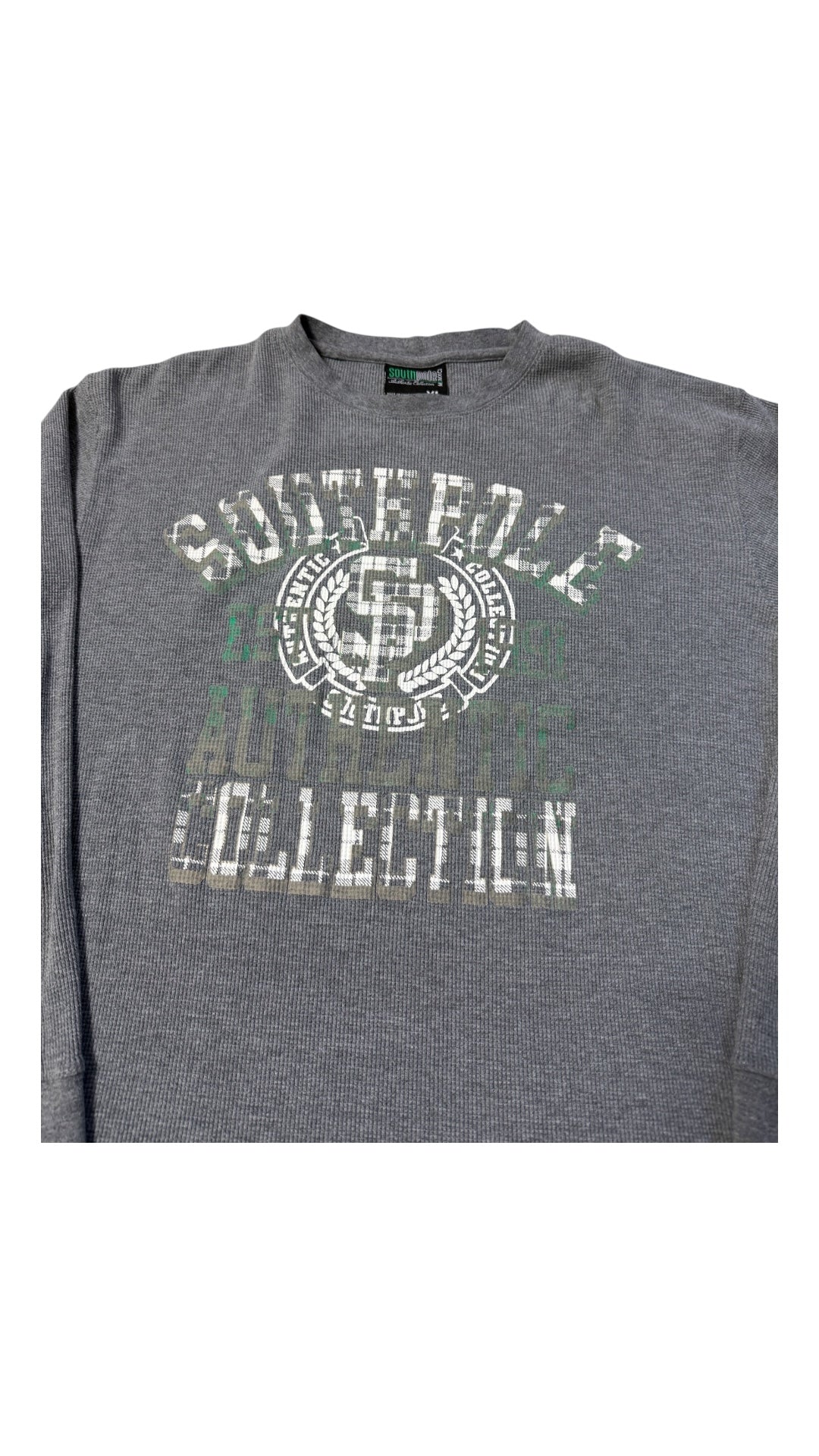 VTG Southpole Graphic Thermal Shirt Sz XL