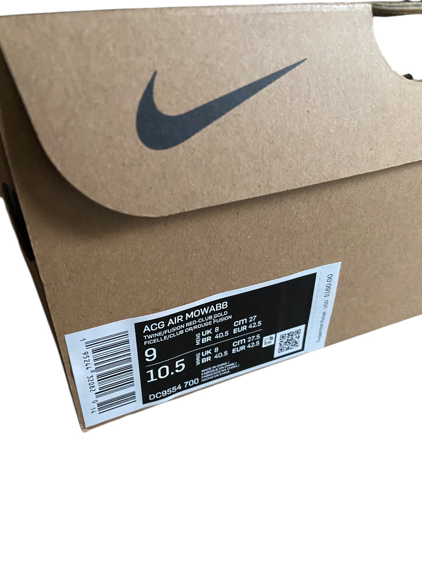 Nike ACG Air Moabb OG Twine Sz 9M/10.5W