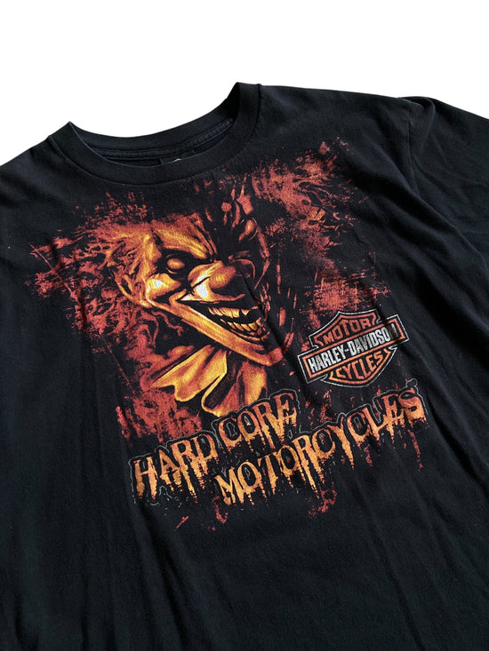Y2K Harley Davidson Hardcore Clown Tee Sz XL
