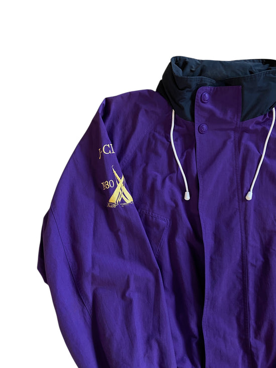 VTG Nautica Challenge Purple Jacket Sz 2XL
