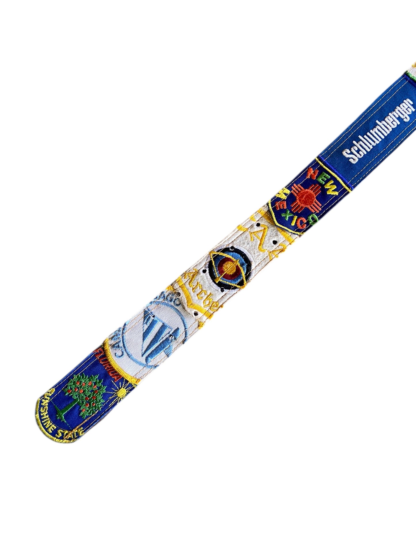 david turner 8 BALL CRUST SOUVENIR BELT Sz 40