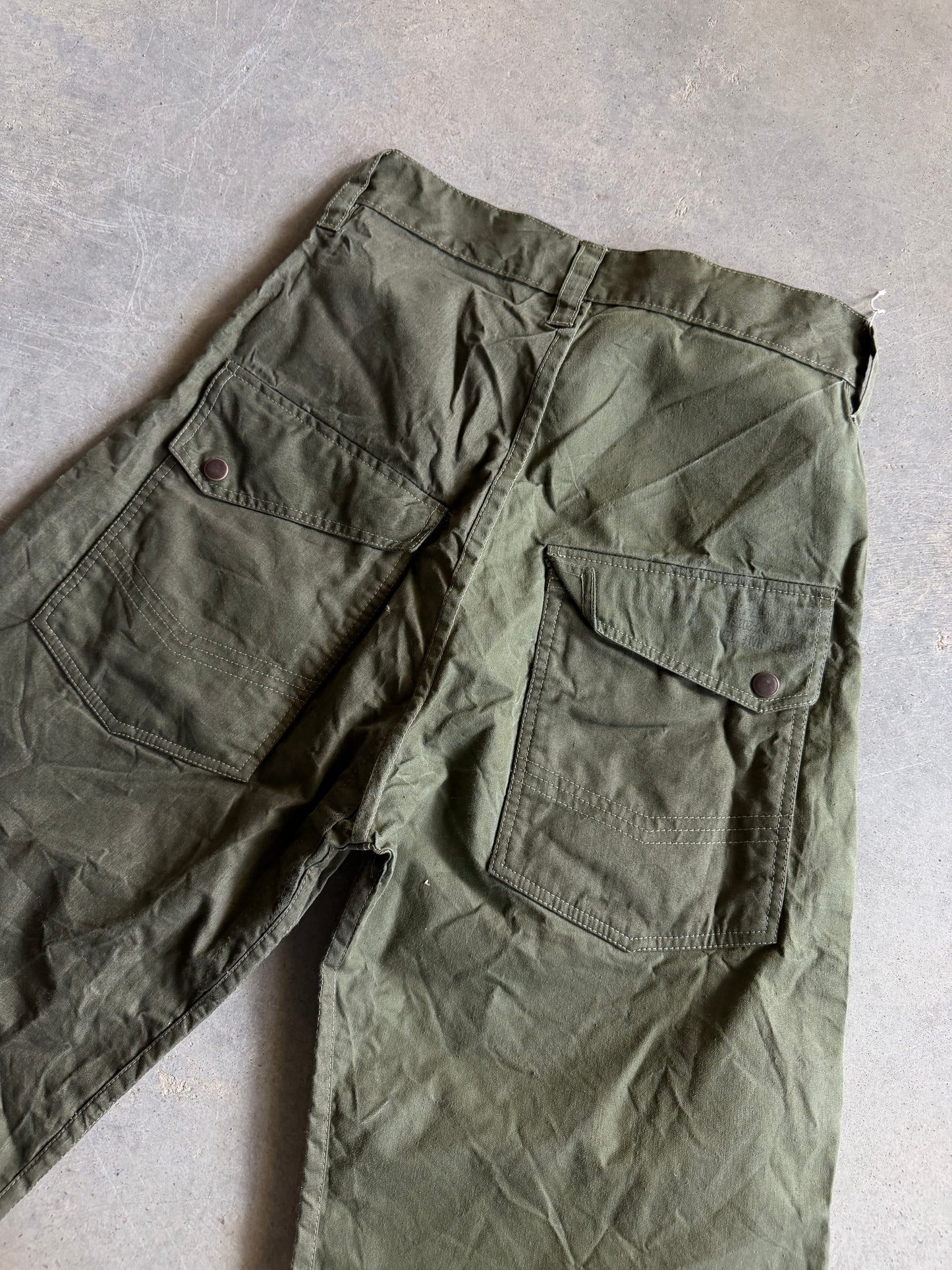Reworked david turner Firemen Pants Military Pants Sz 30x31