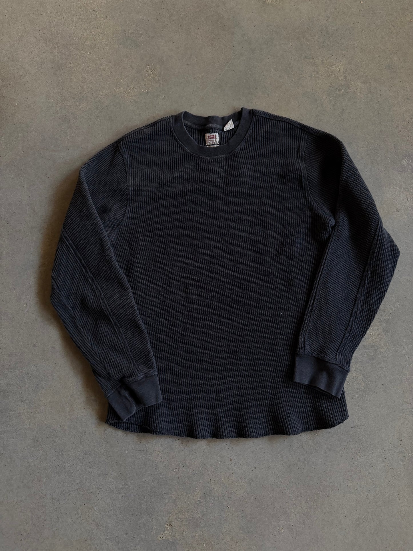 Levis Black Thermal Shirt Sz S