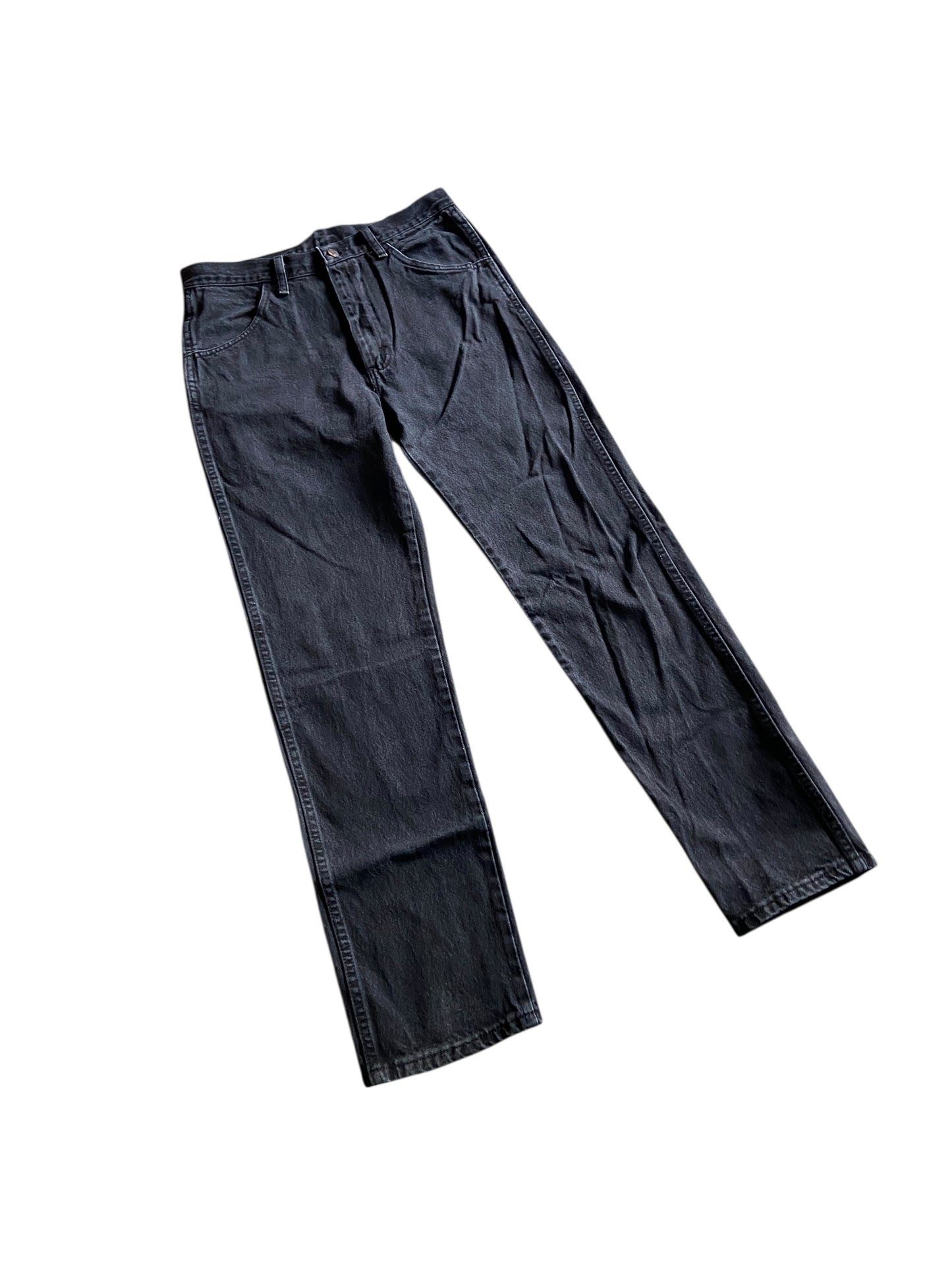 Y2K Rustler Black Wash Jeans Sz 32x32