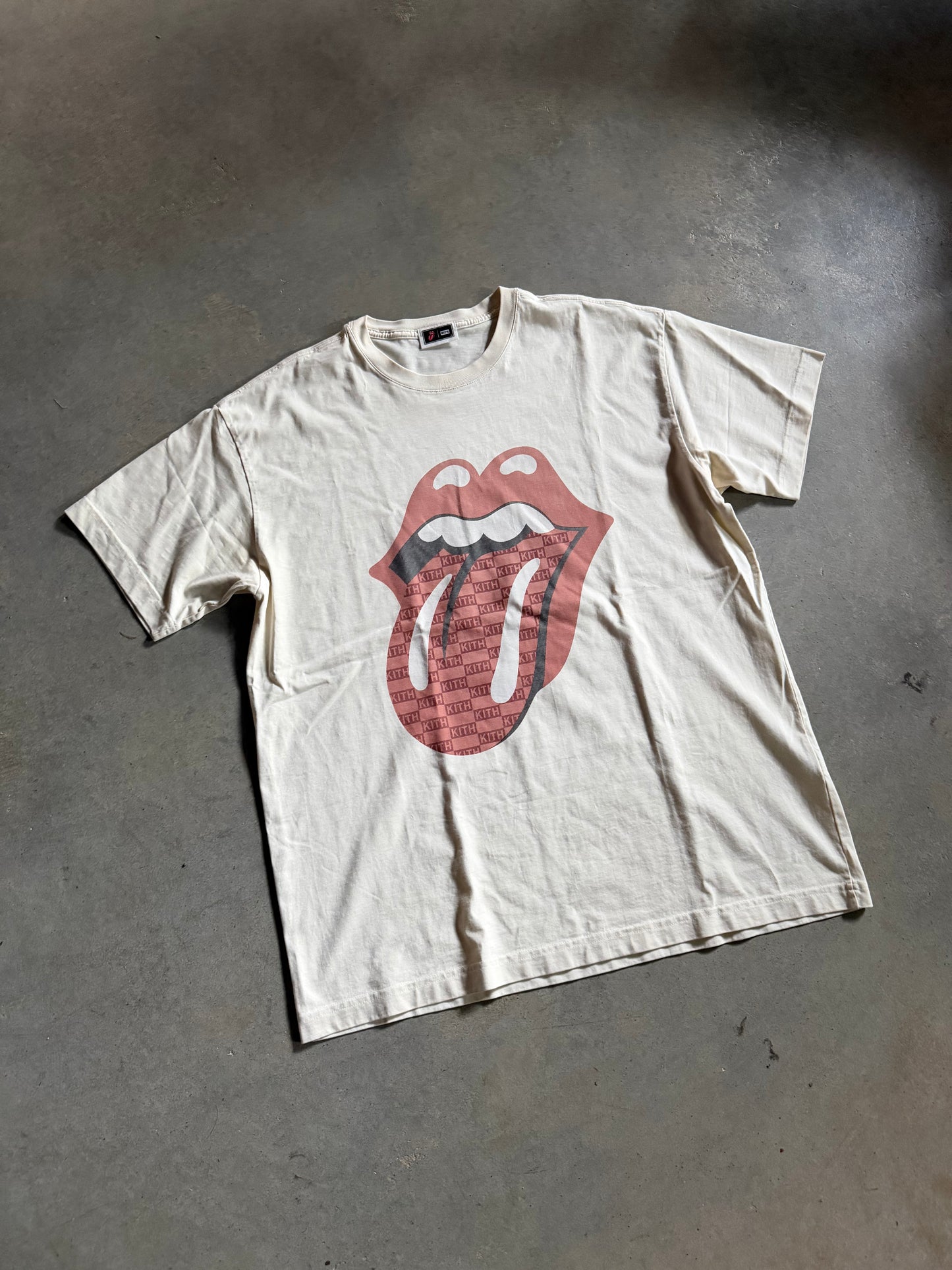 Kith Rolling Stones Tee Sz L