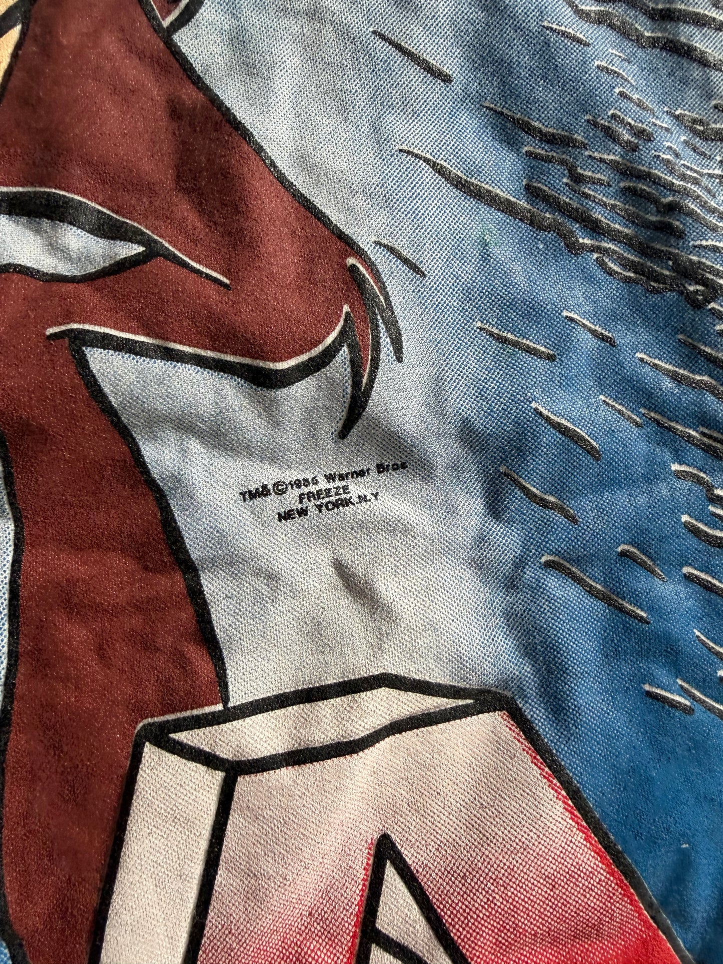 VTG Taz American Freeze USA All Over Tee Sz XL