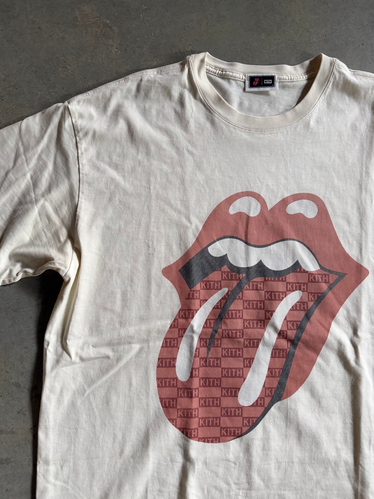 Kith Rolling Stones Tee Sz L