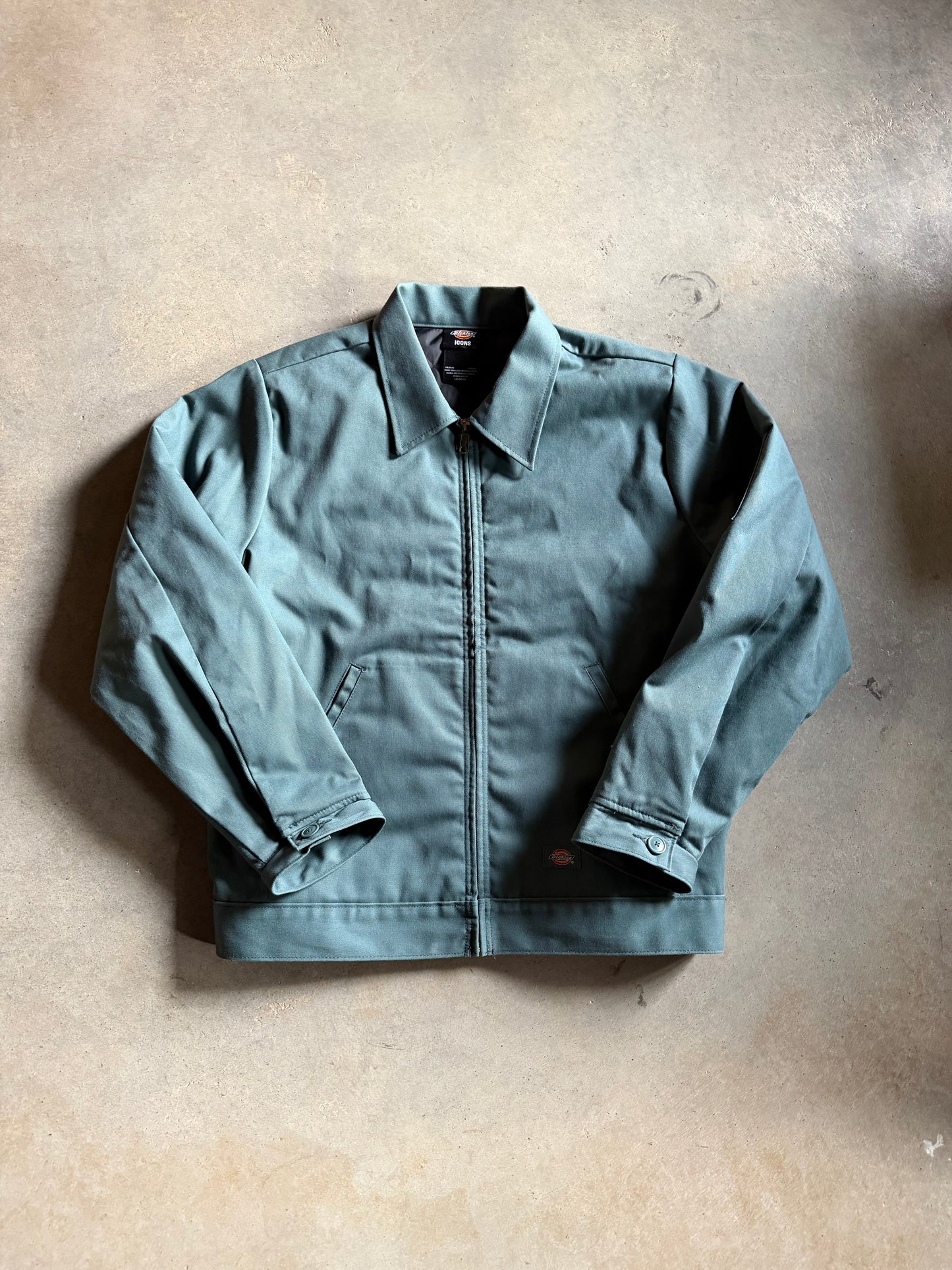 Dickies Eisenhower Lincoln Green Insulated Work Jacket Sz L