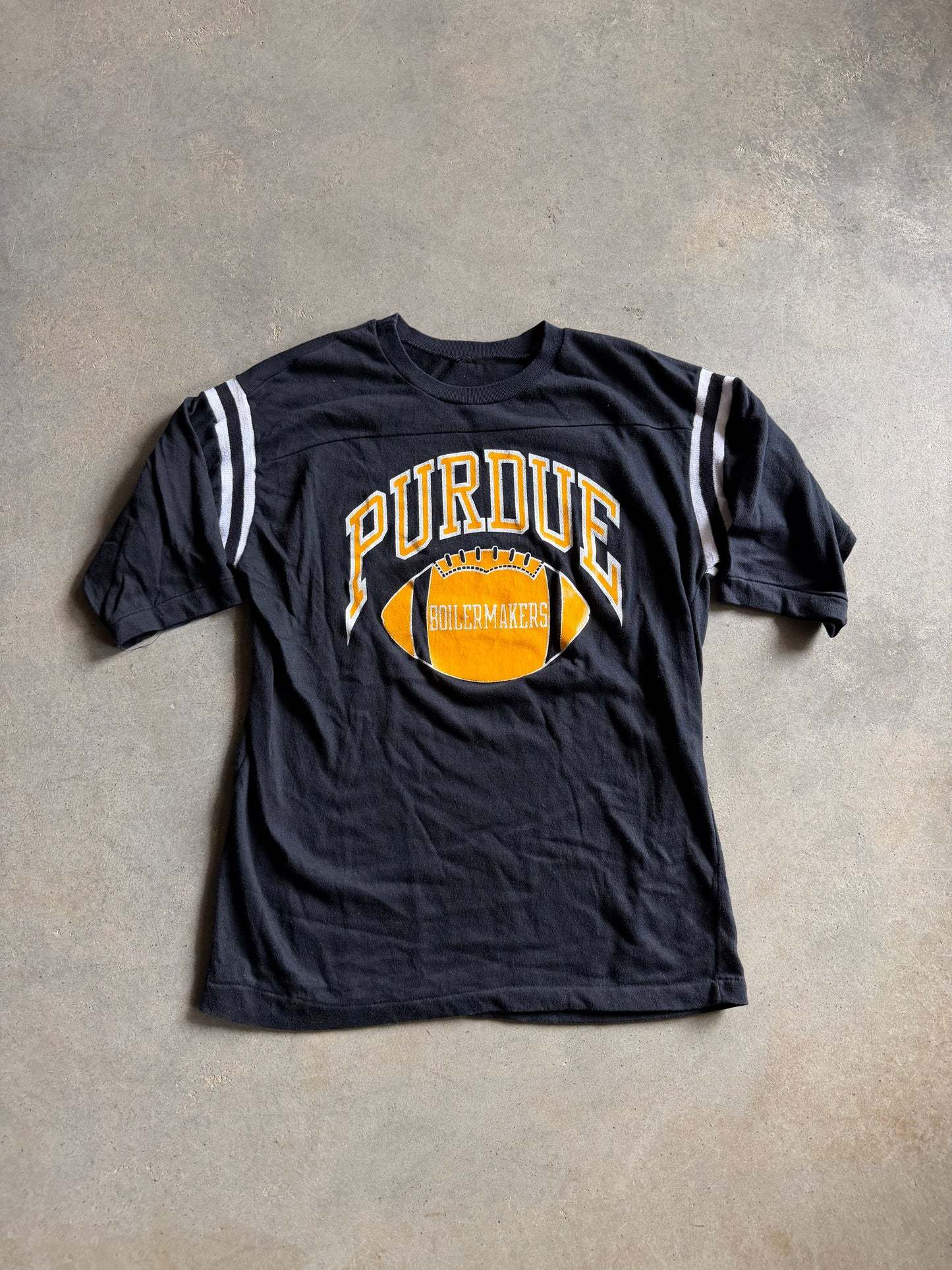 VTG Purdue Boilermakers 1/2 Sleeve Tee Sz M/L