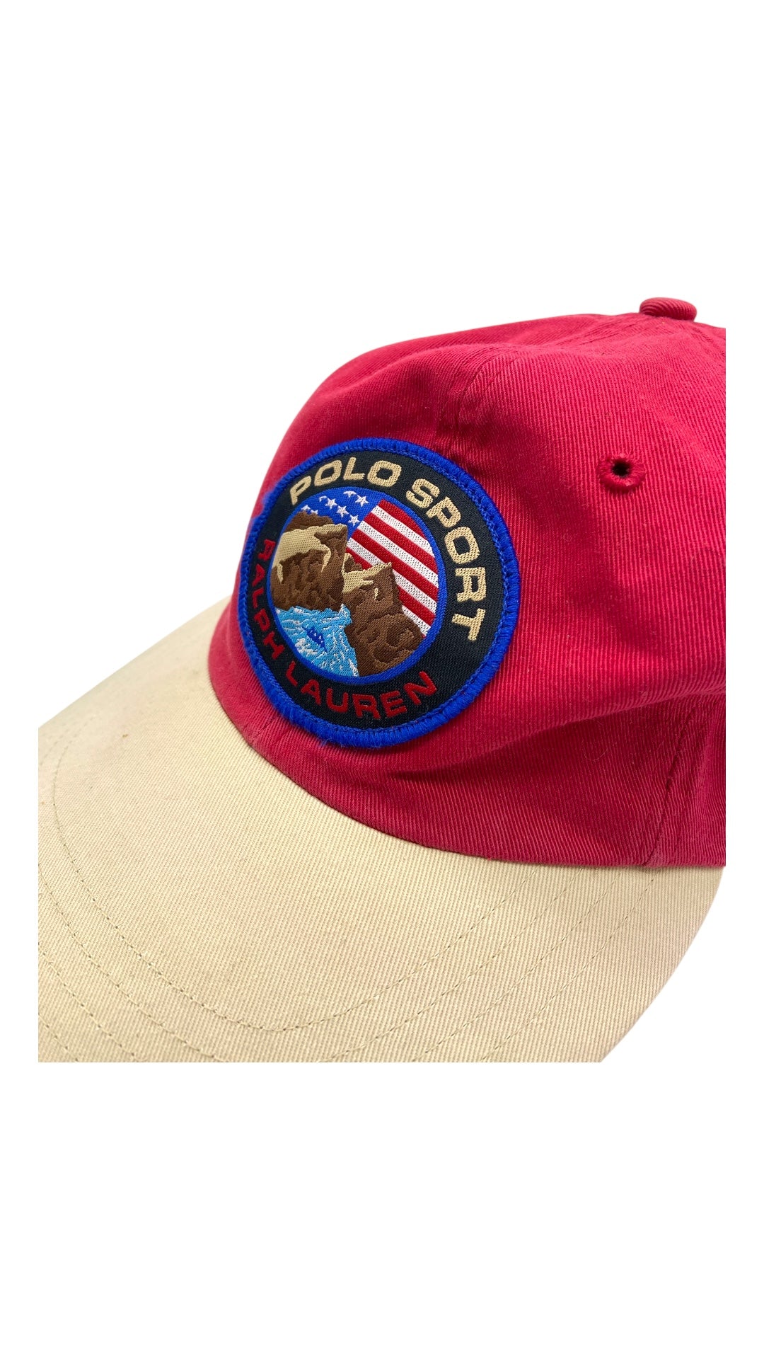 VTG Polo Sport Flag Strapback Hat