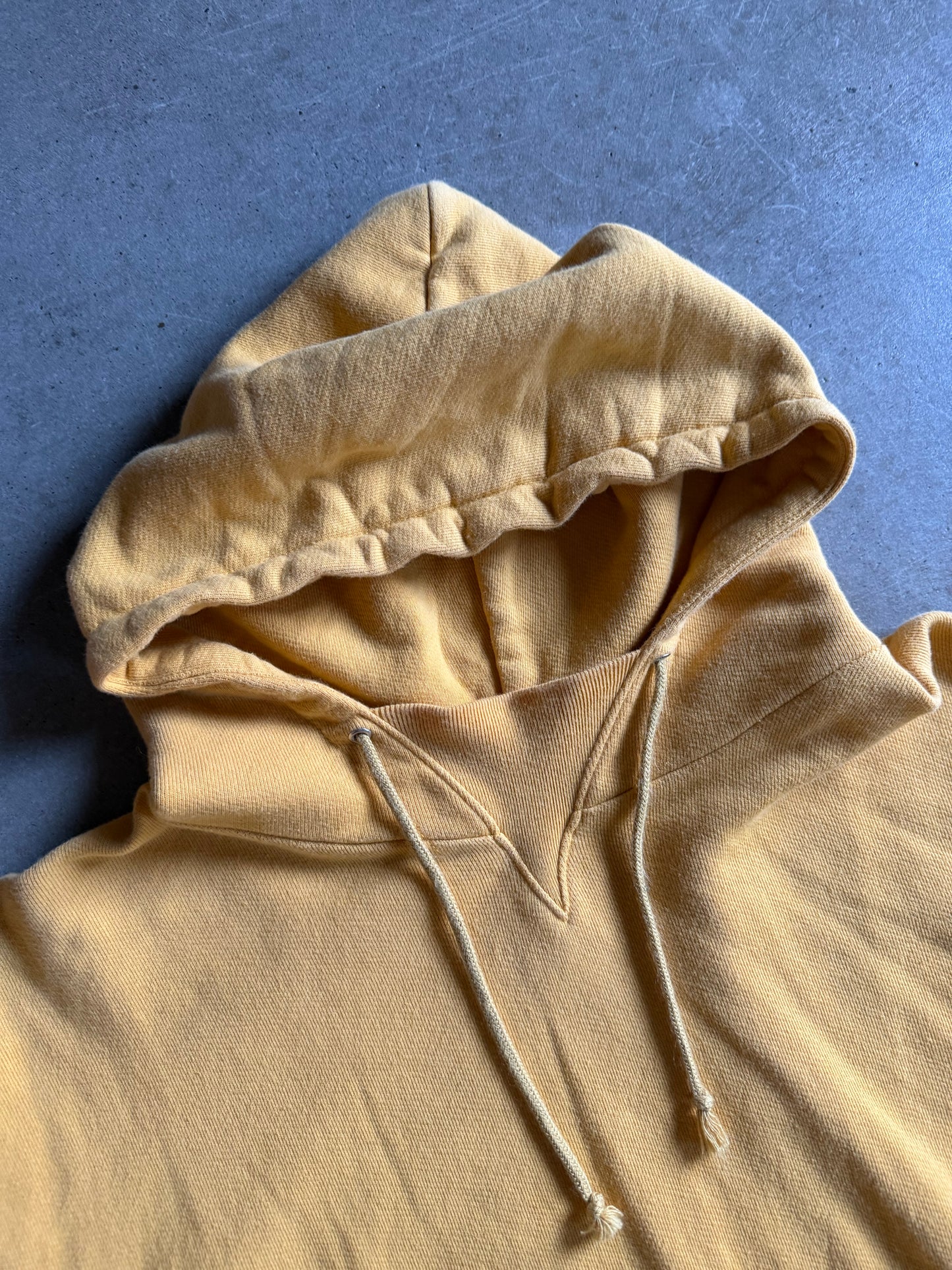 John Elliott Golden Yellow Hoodie Sz XL