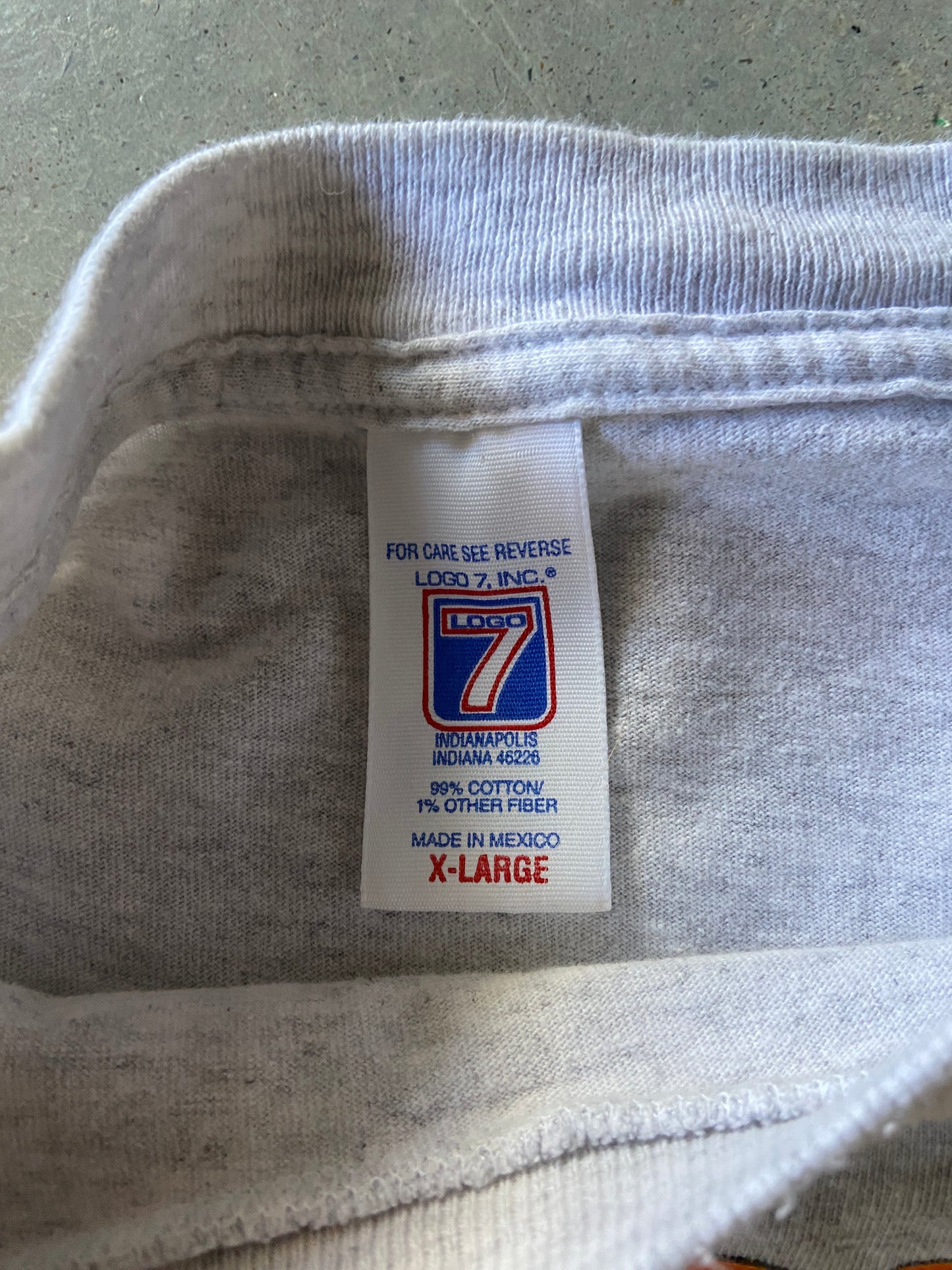 VTG 1997 Tennessee Vols National Champs Logo 7 Tee Sz XL