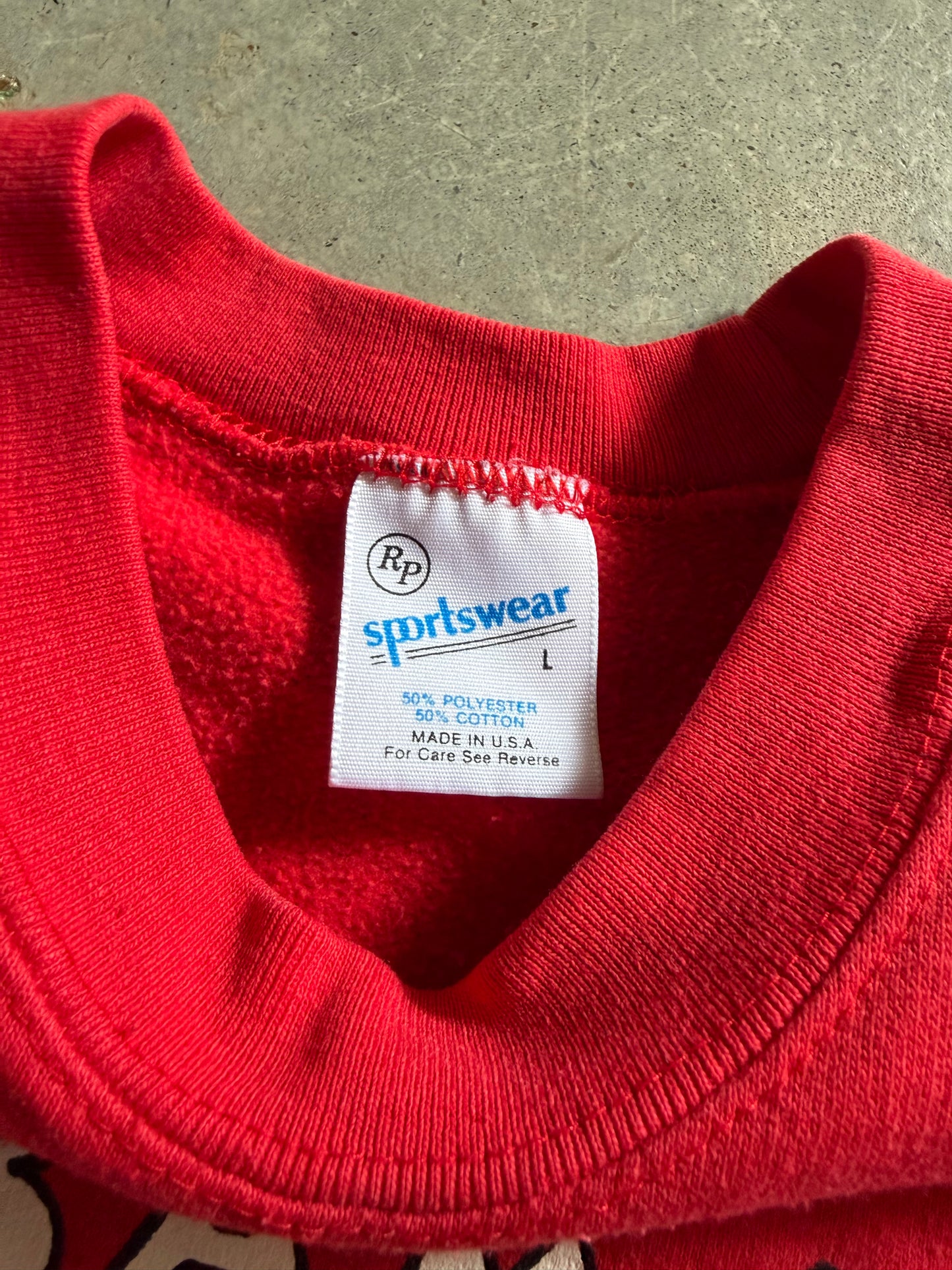 VTG Alabama I Love Bama Sweatshirt Sz M