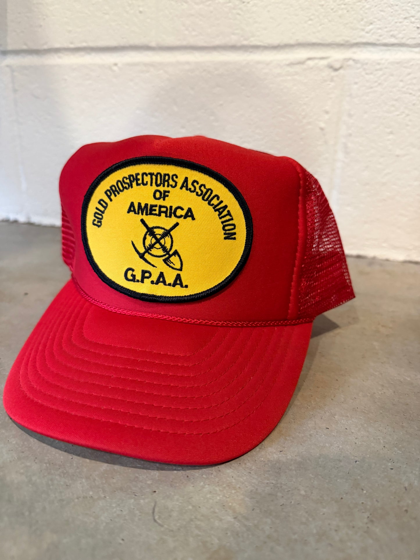 VTG GPAA Gold Prospectors Association of America Trucker Hat