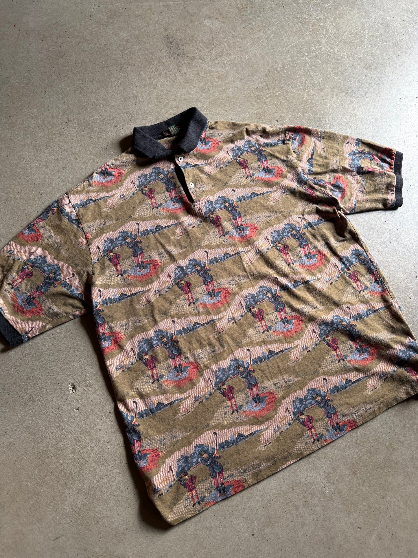 Cross Creek Golf Polo Shirt Size XL