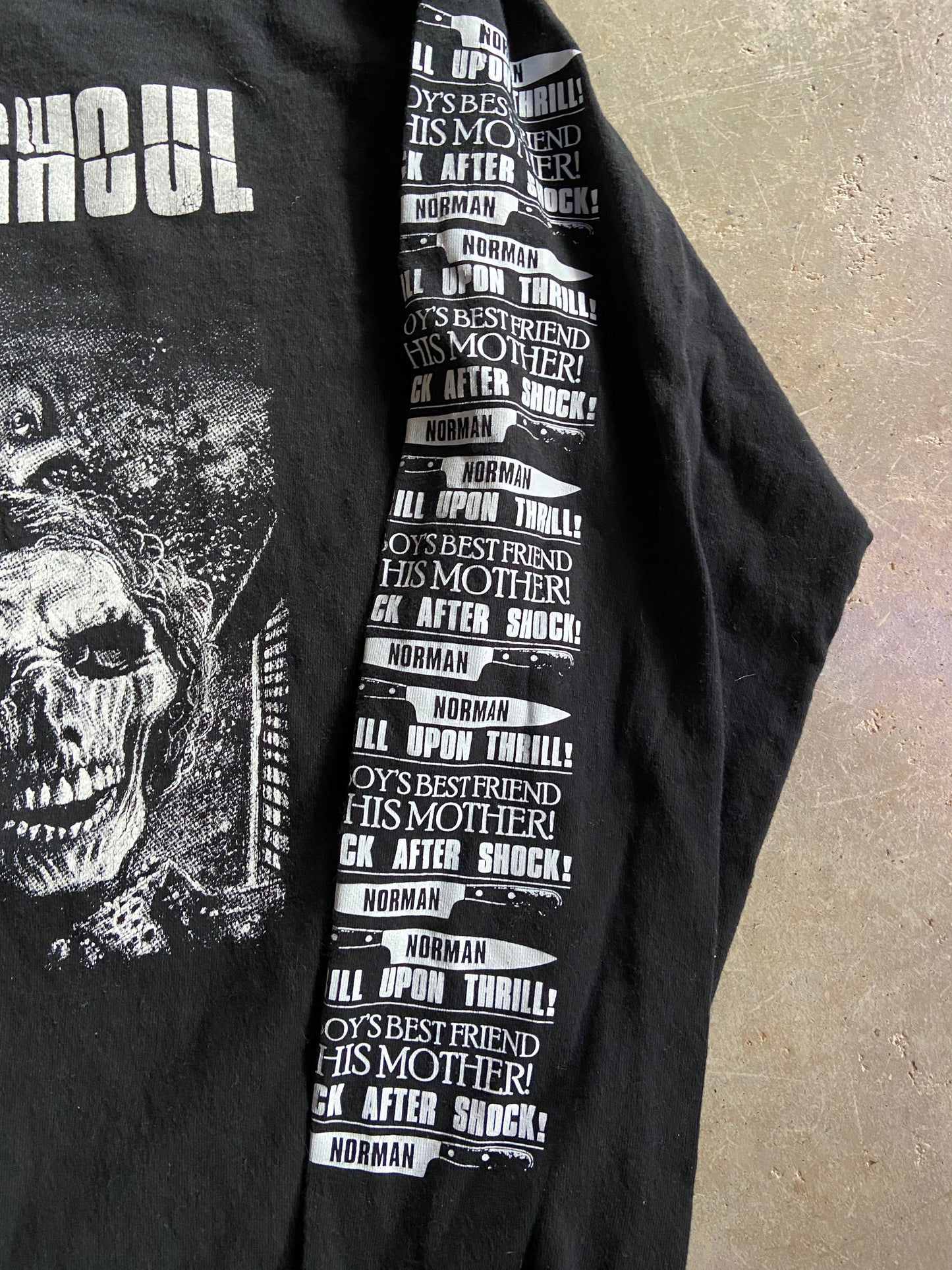Norma "Mortuary Ghoul" L/S Tee Sz L