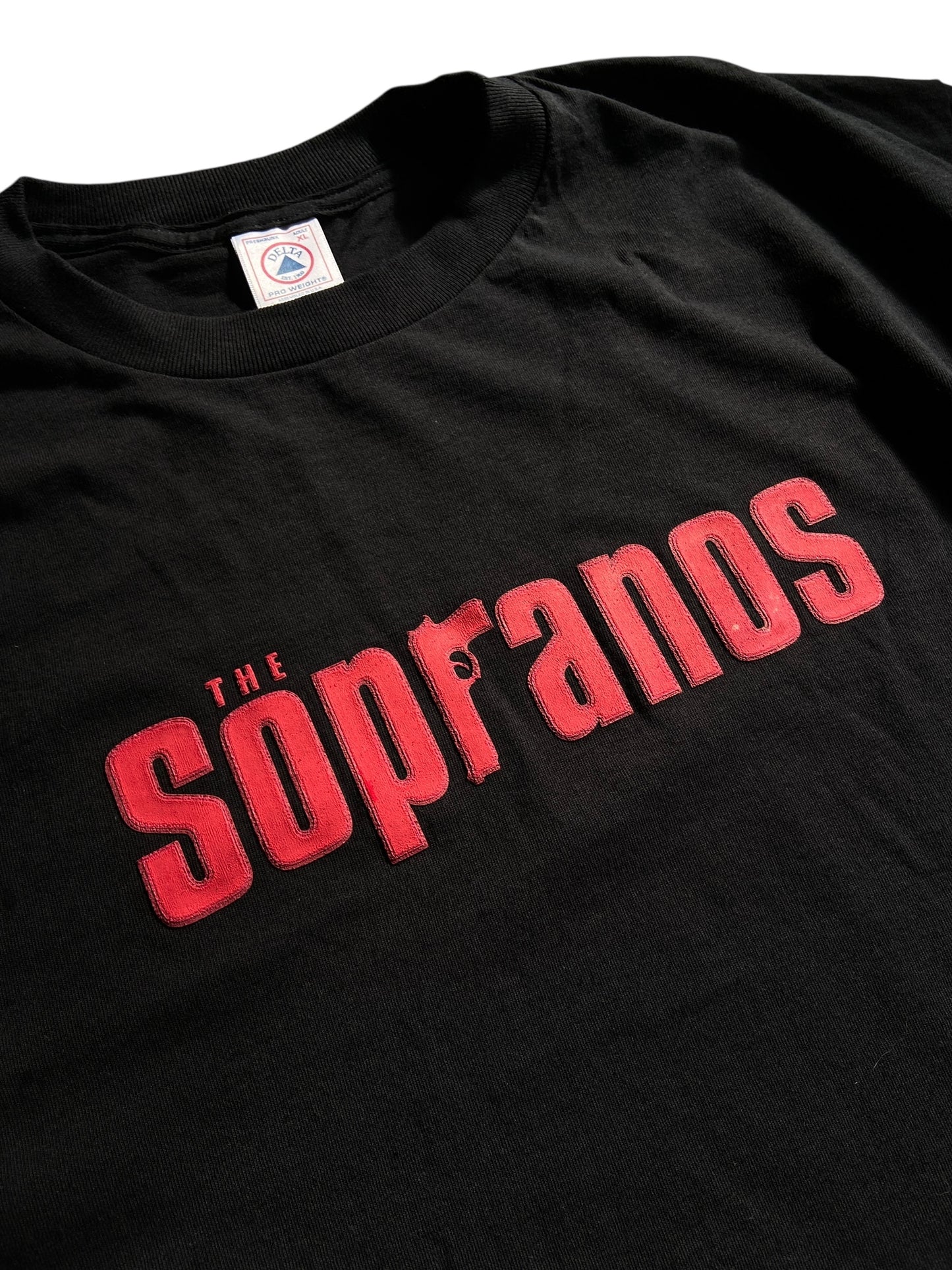 VTG Sopranos Puff Print Promo Tee Sz XL