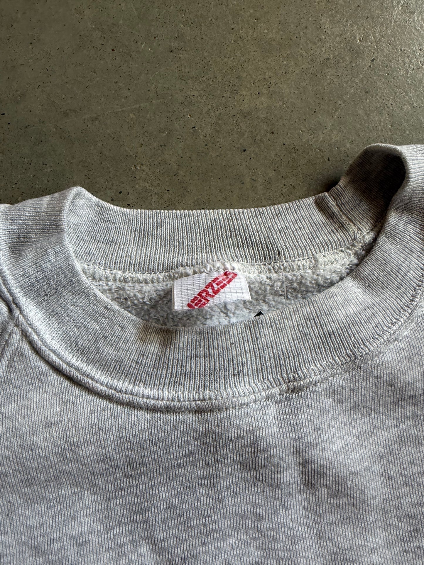 VTG Jerzees Gray Sweatshirt Sz XL