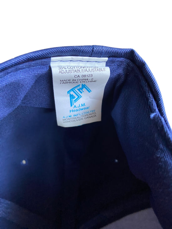 VTG AJM Navy Blue/Red Snapback Hat