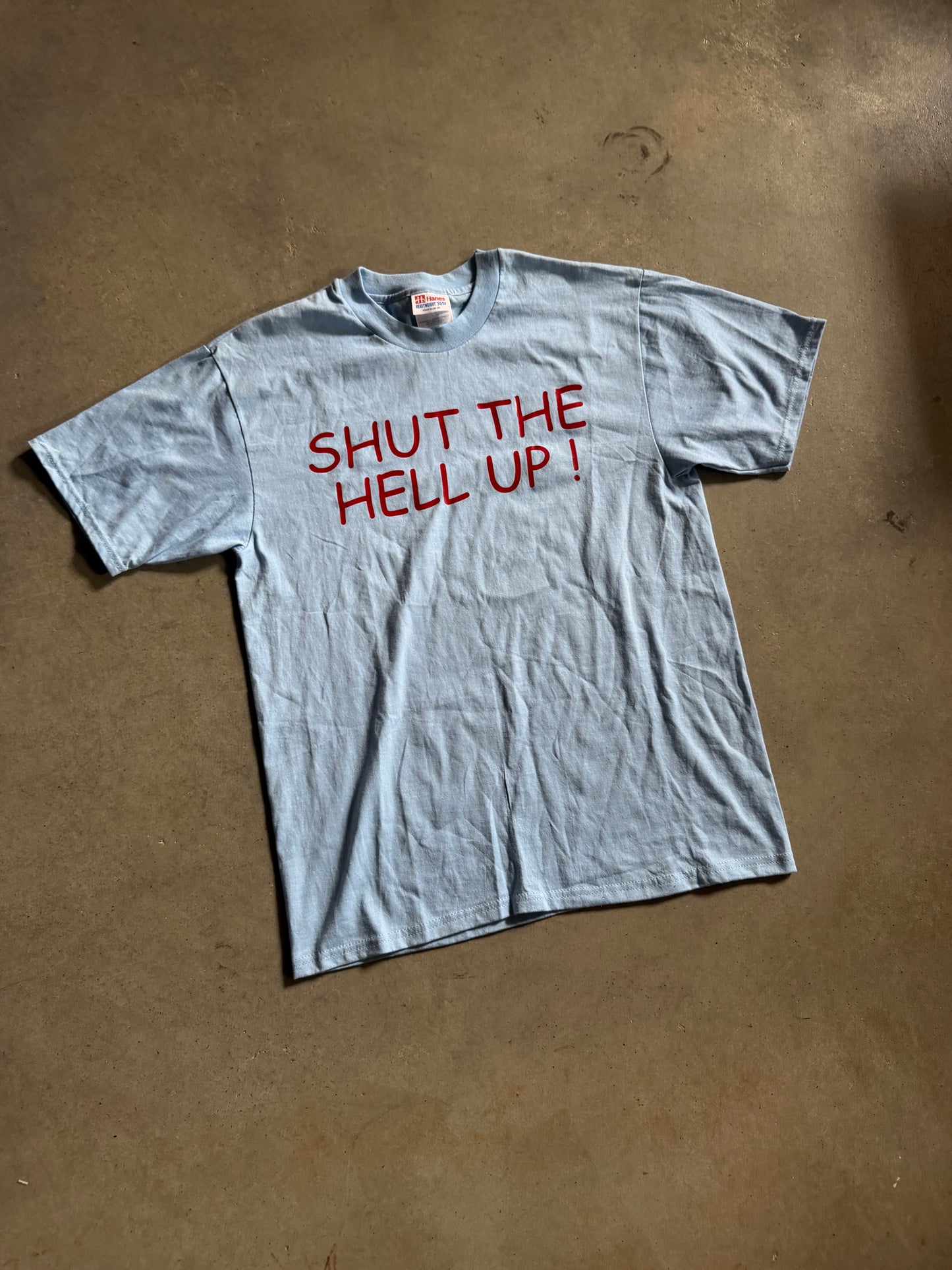 VTG Shut The Hell Up Tee Sz M