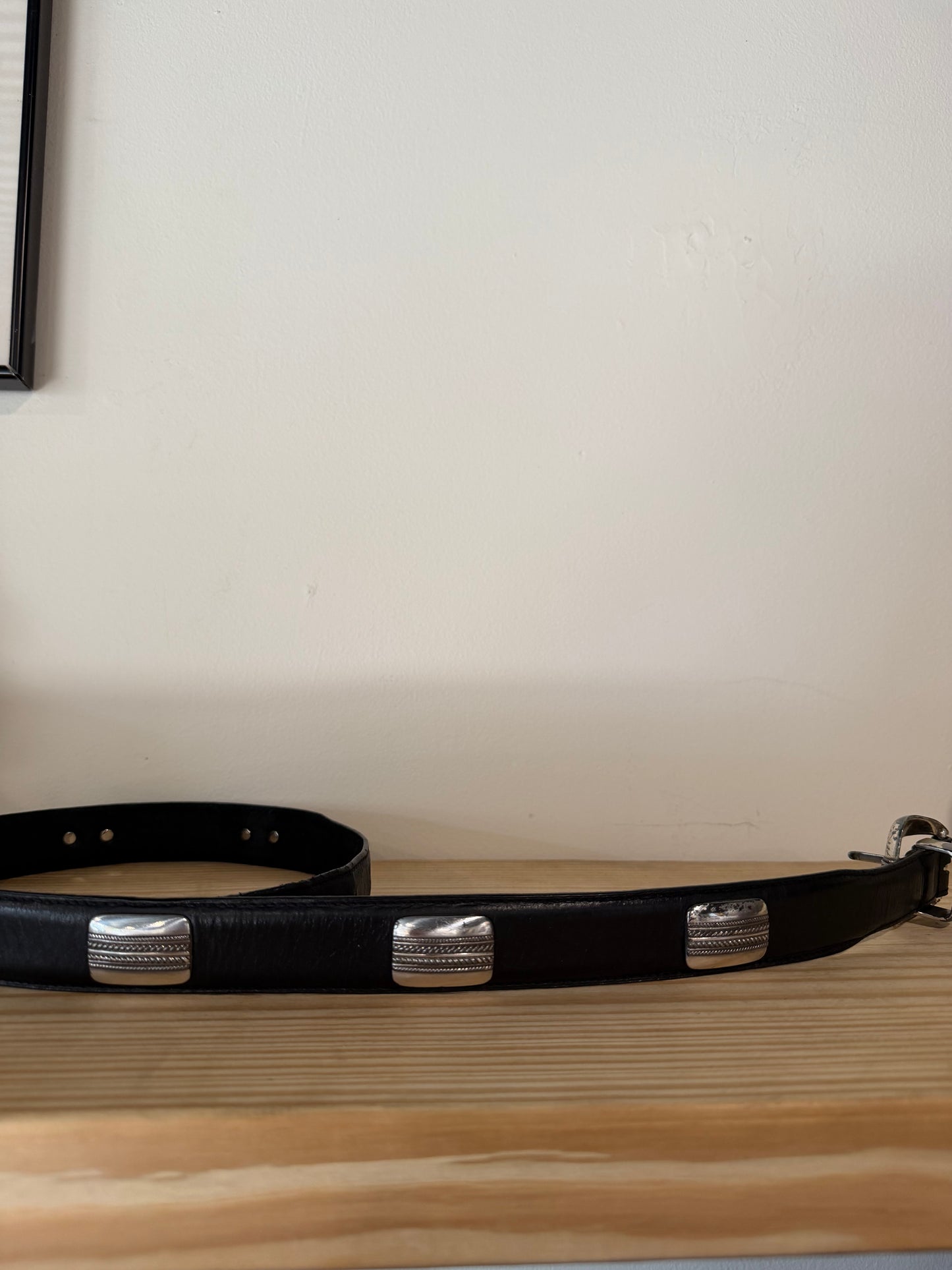 VTG Genuine Leather 1993 Belt Sz 34