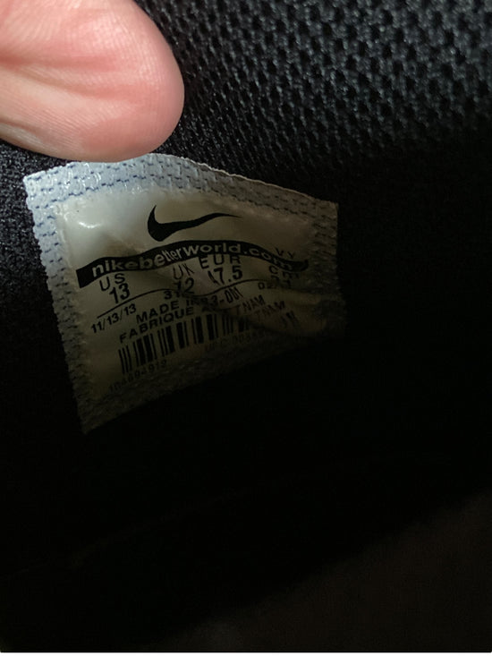 Preowned 2014 Nike Air Bakin Heat 316383-001 Tim Hardaway Sz 13M/14.5W