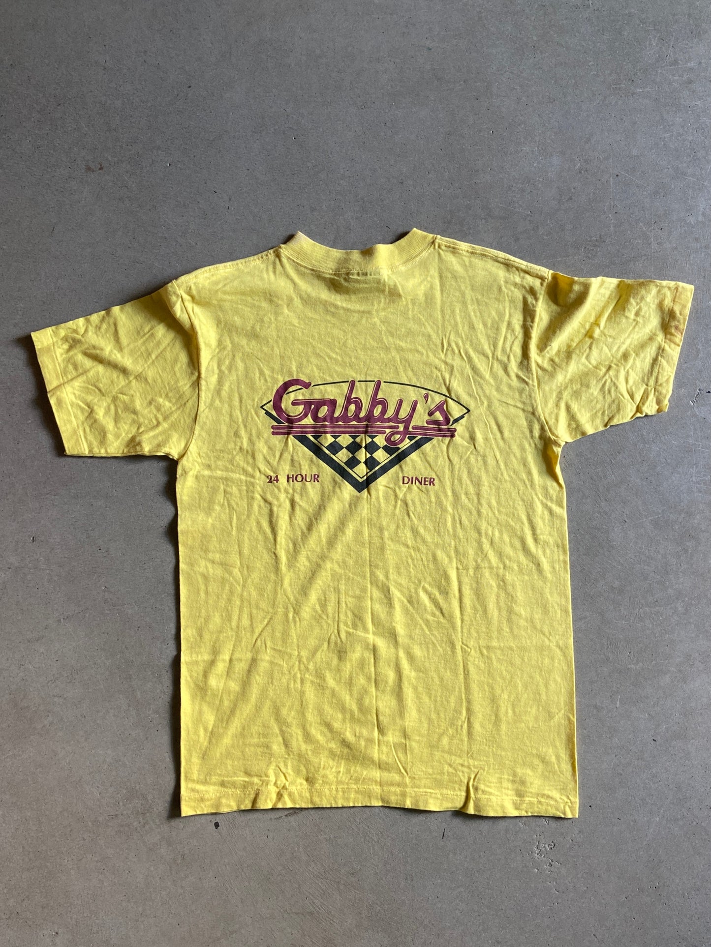 VTG Gabby's 24 Hour Diner Tee Sz M/L