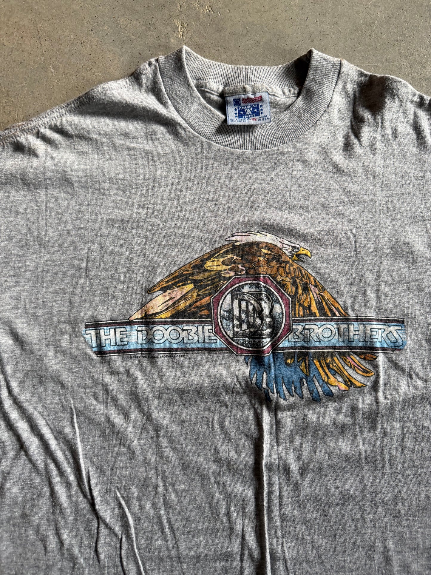 VTG Doobie Brothers 1989 Tee Sz L/XL